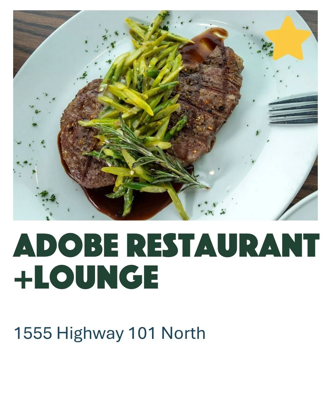 Adobe Restaurant and Lounge in Yachats Oregon
