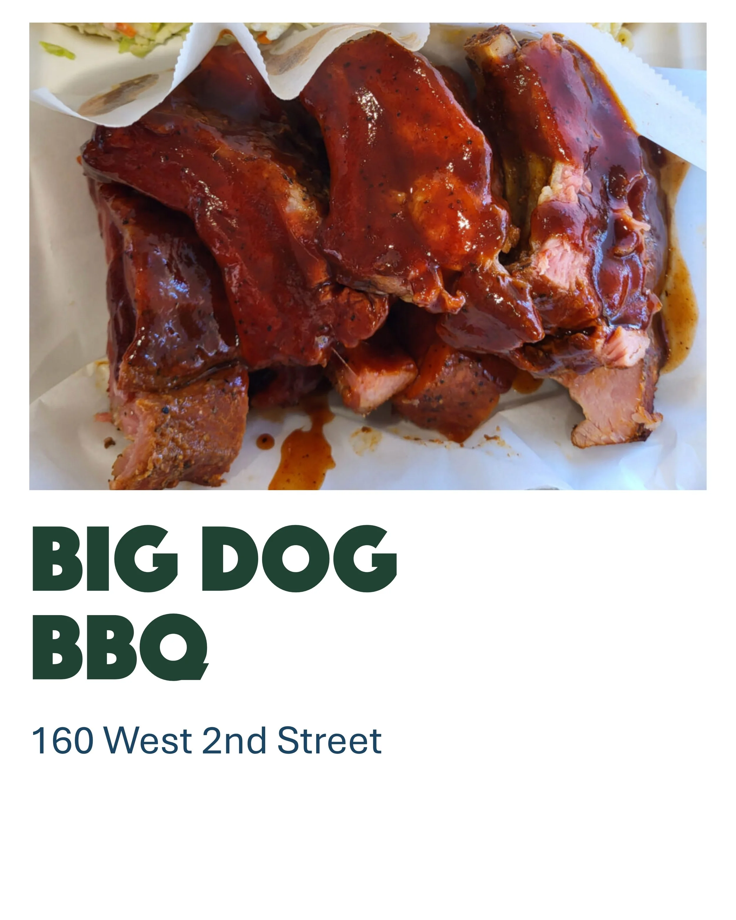 Big Dog BBQ in Yachats Oregon