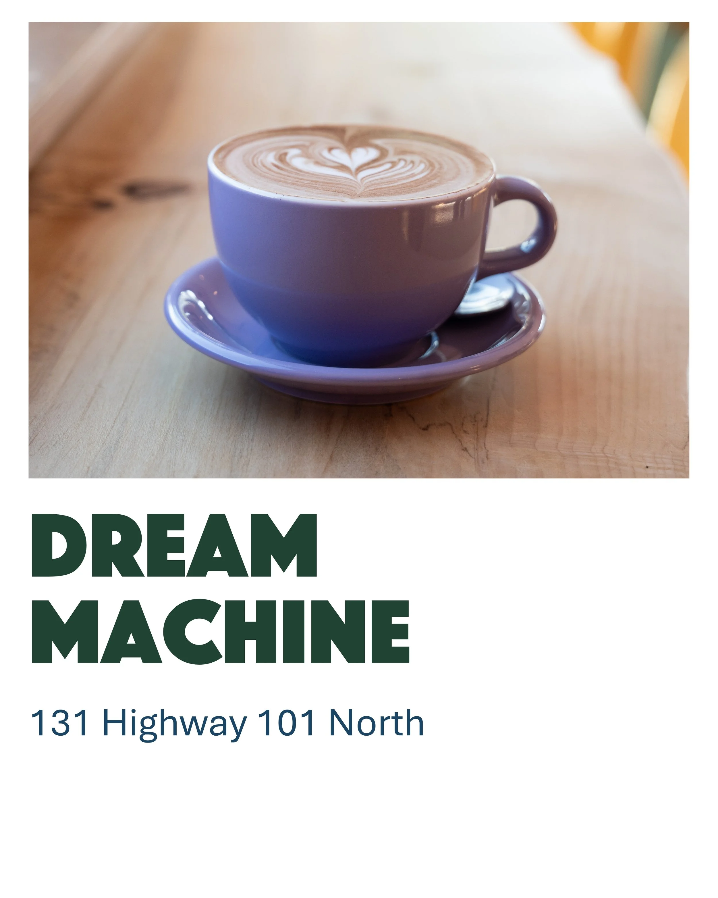 Dream Machine Coffee in Yachats Oregon