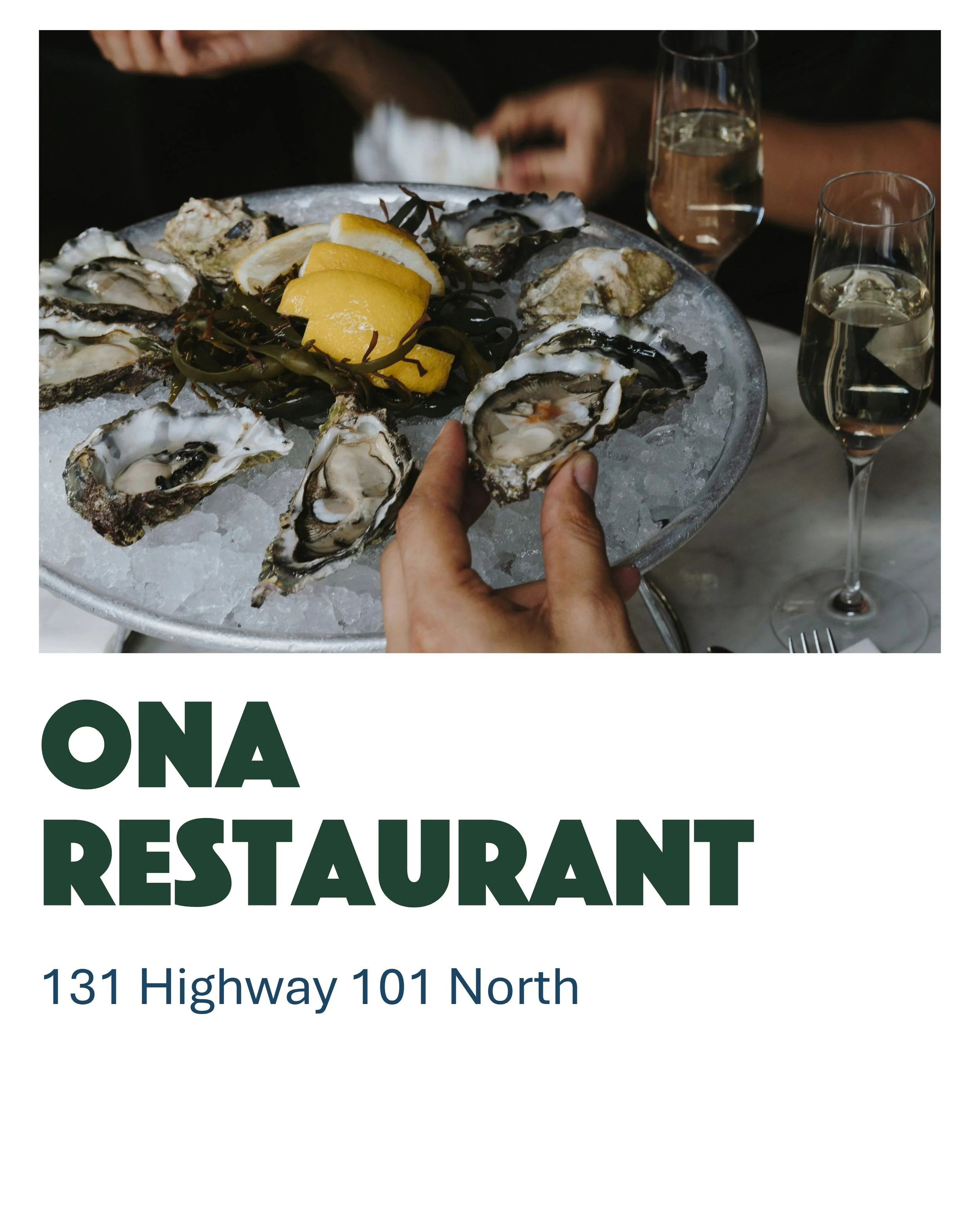 Ona Restaurant in Yachats Oregon 