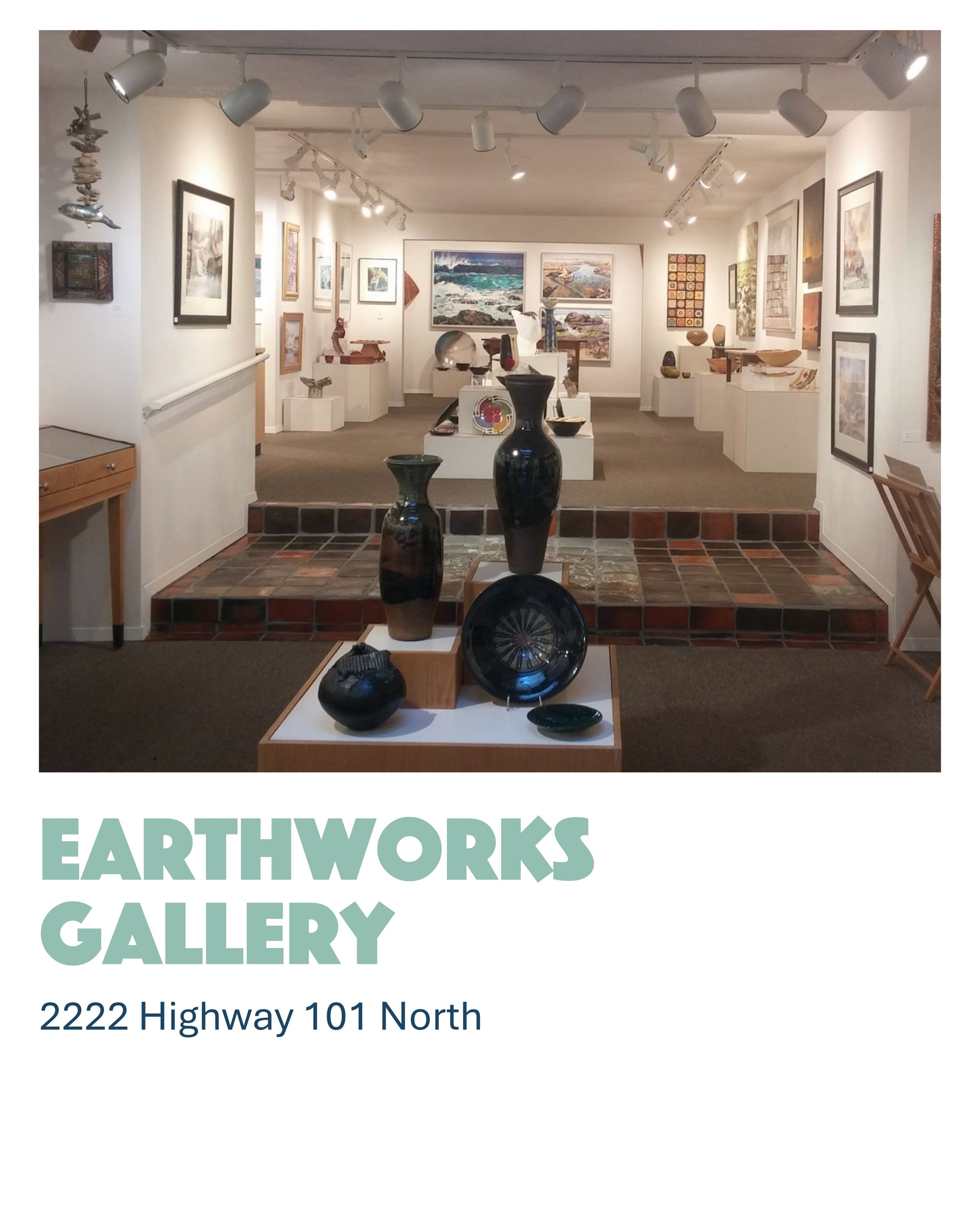 Earthworks Art Gallery in Yachats Oregon