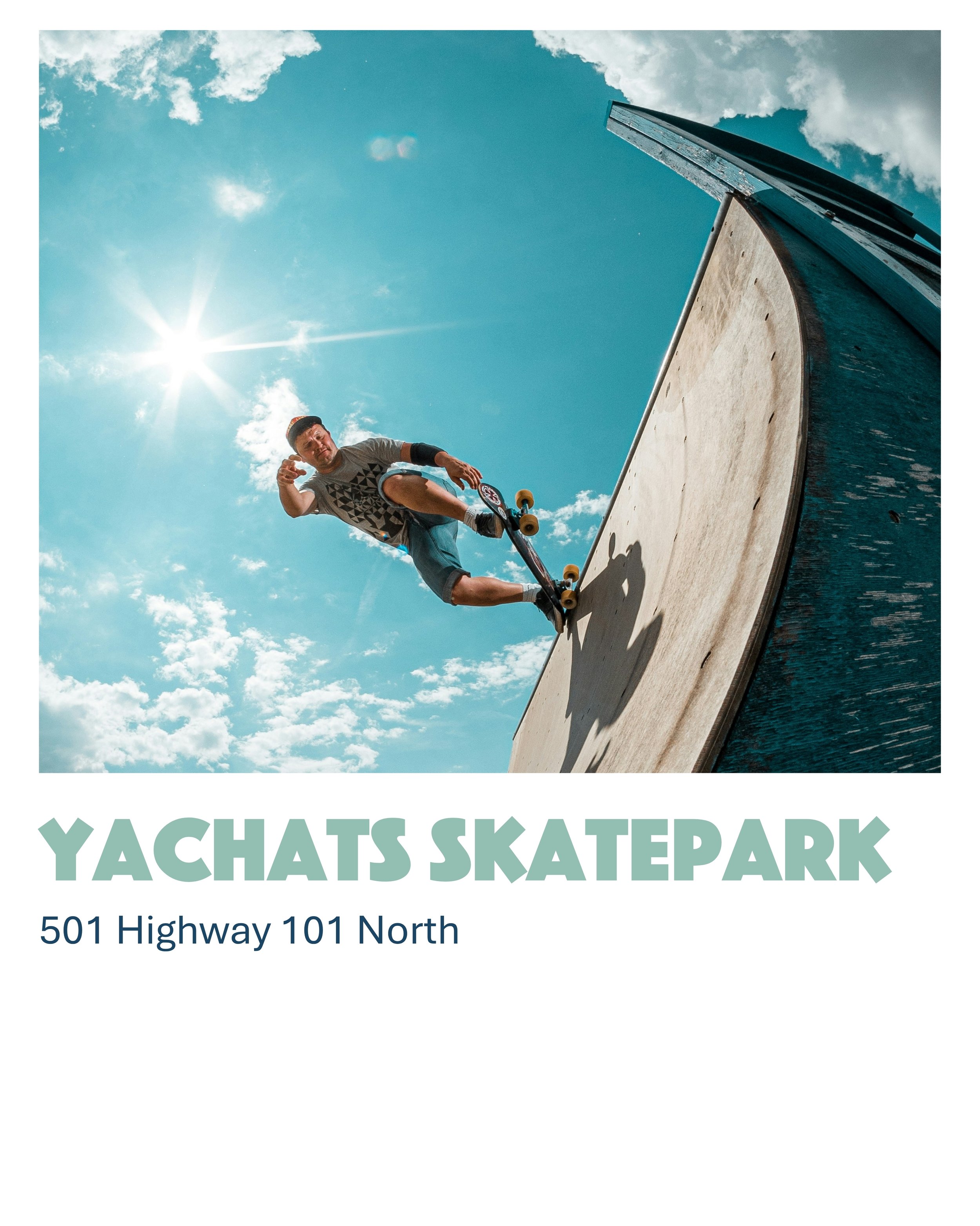 Yachats Skate Park in Yachats Oregon