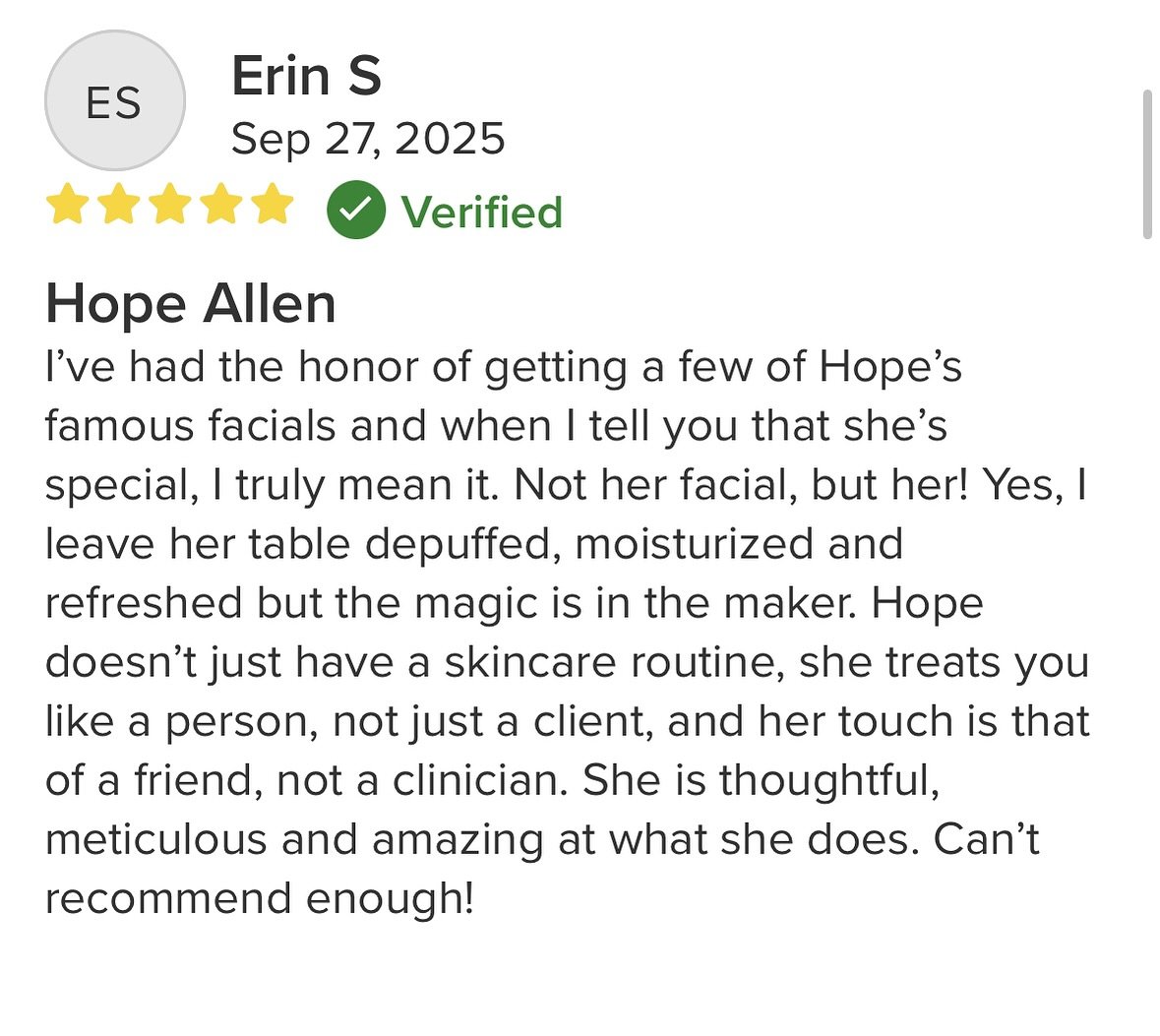 This warms my heart and makes everything worth it! 🌸

#clientreview