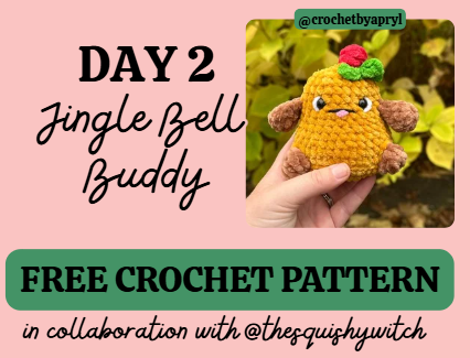 Jingle Bell Buddy Crochet Pattern
