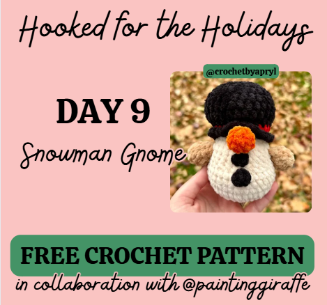 Snowman Gnome Crochet Pattern