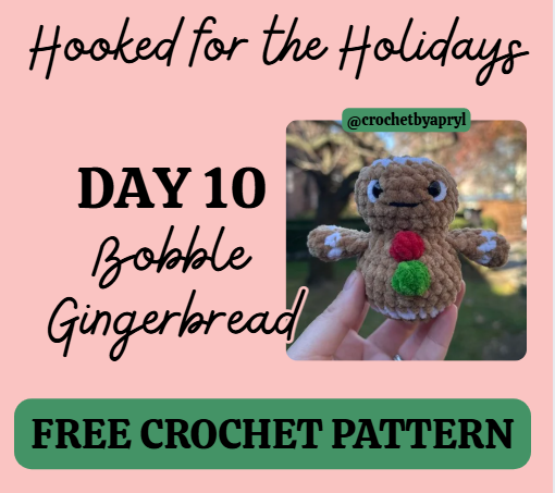 Bobble Gingerbread Crochet Pattern