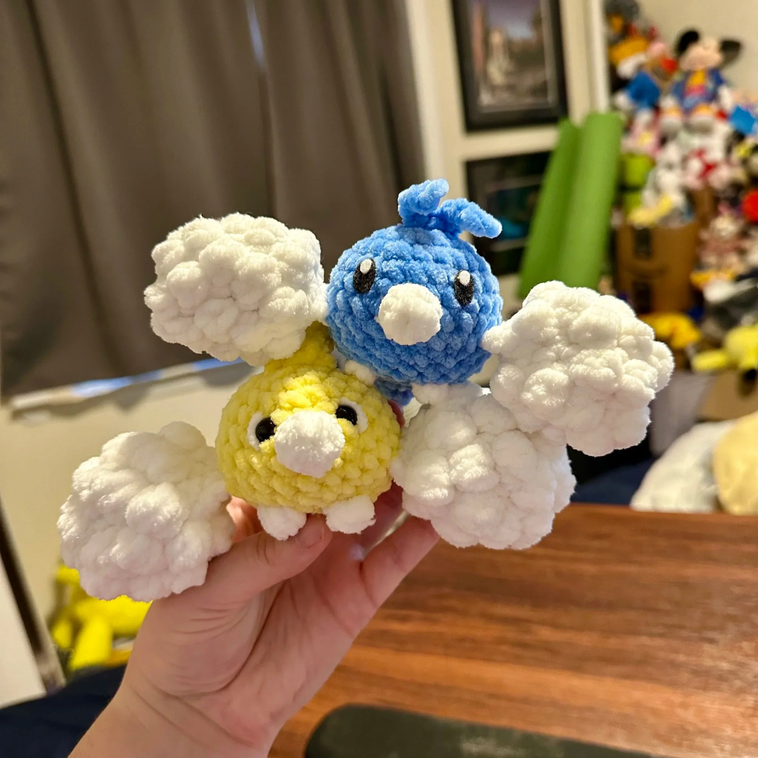 Cloud Bird (Not Swablu) Crochet Pattern