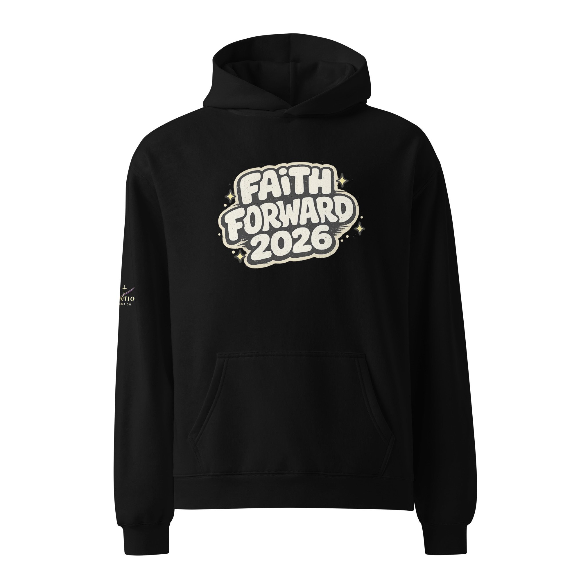Faith Forward 2026 Unisex oversized hoodie