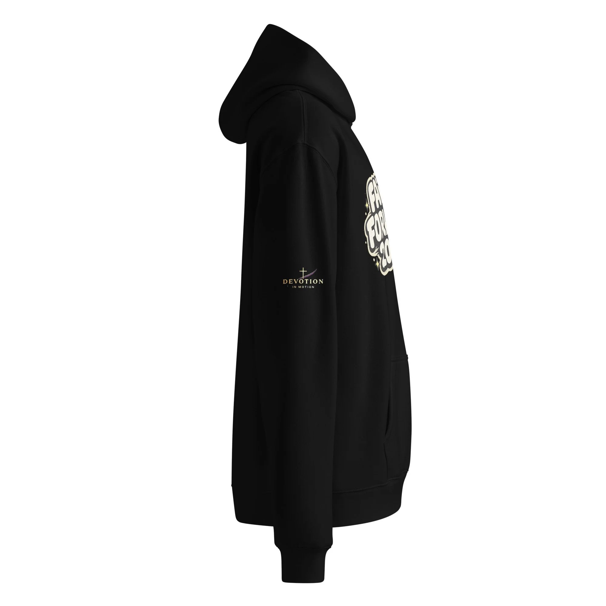 Faith Forward 2026 Unisex oversized hoodie