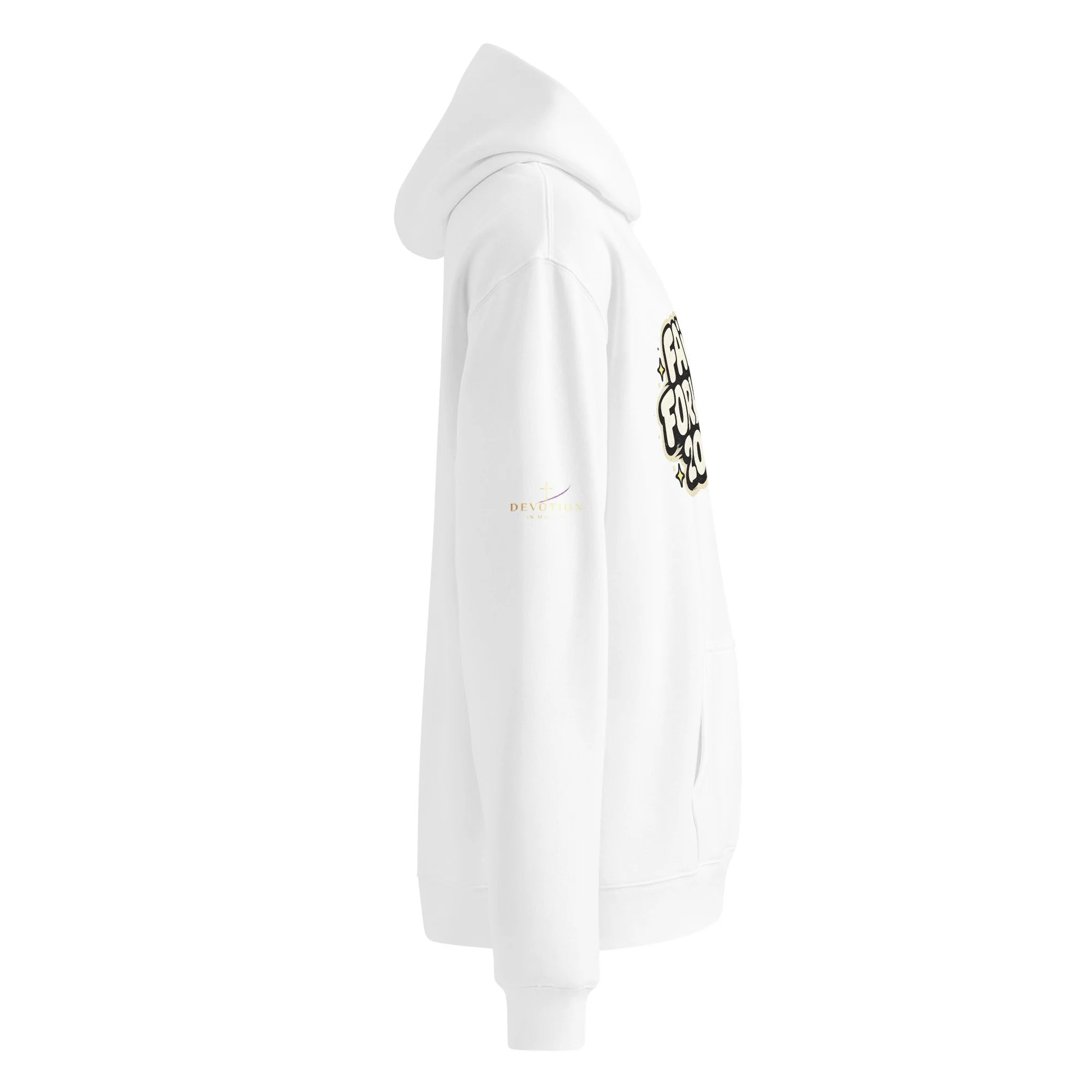 Faith Forward 2026 Unisex oversized hoodie