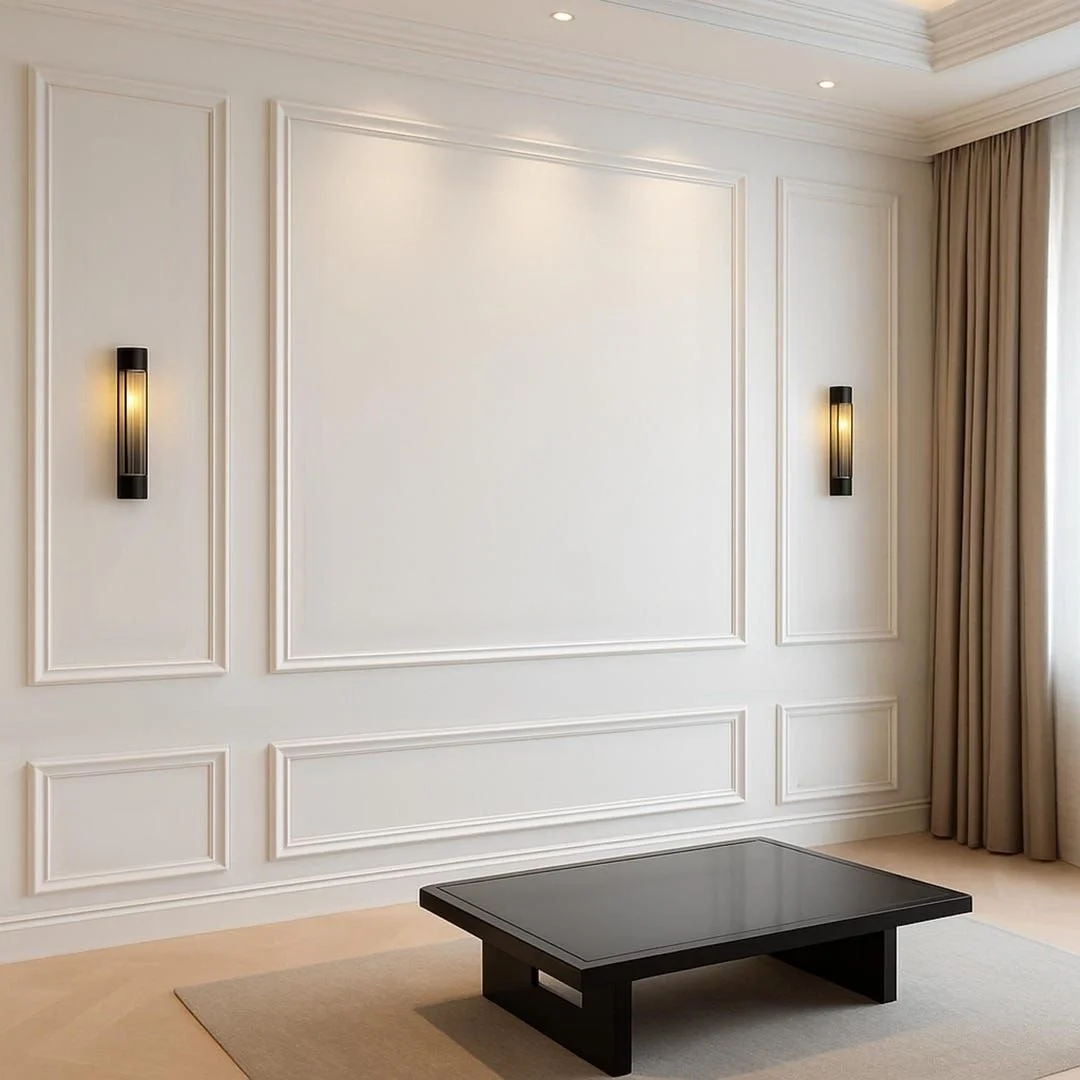 French wall finish in a living room providing a smooth and elegant decorative surface