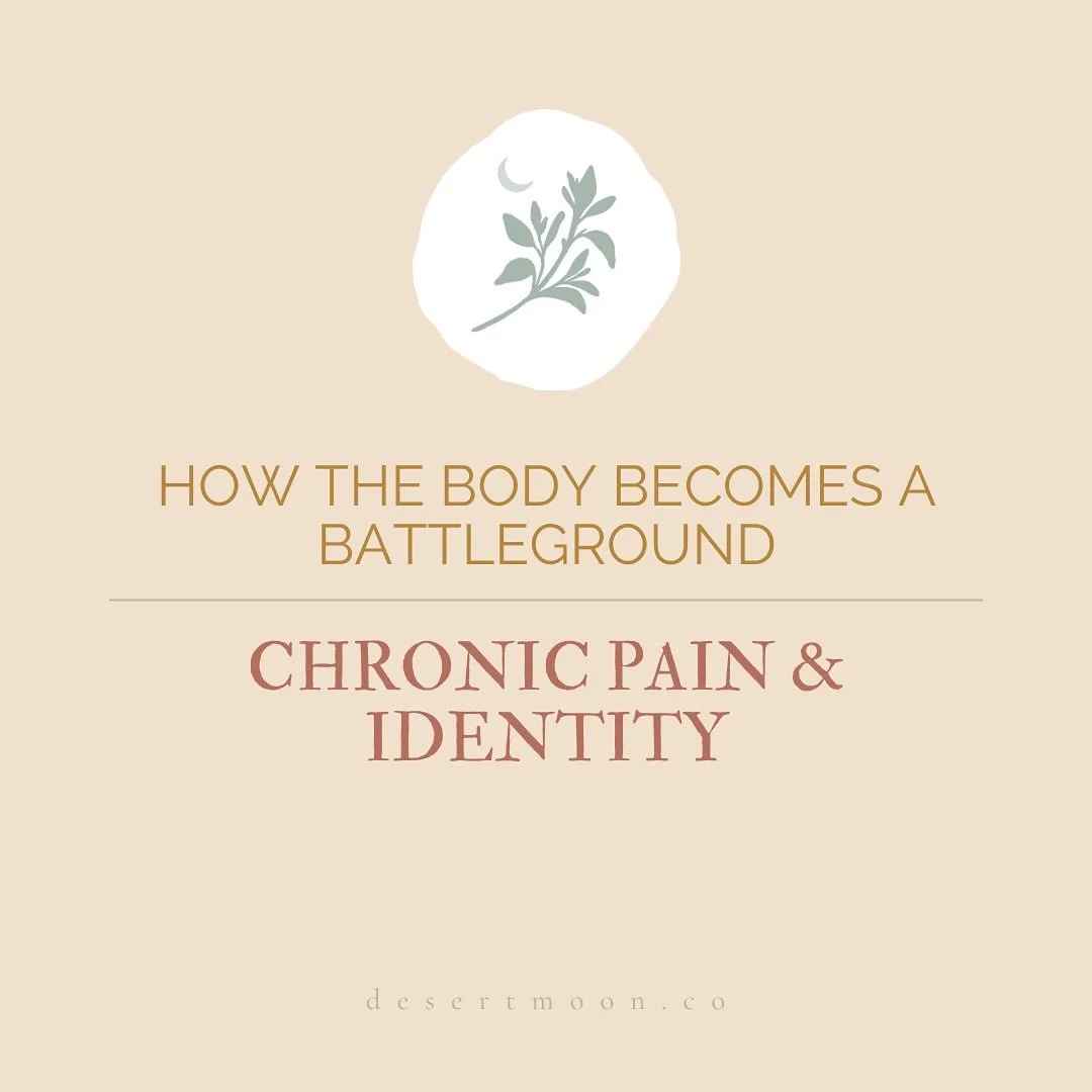 Friend, chronic pain doesn&rsquo;t just live in the body&mdash;it reshapes how we see ourselves. 

It can blur roles, fracture identity, and make the body itself feel like a battle field. 

But healing begins when we reclaim the narrative. 

Through 