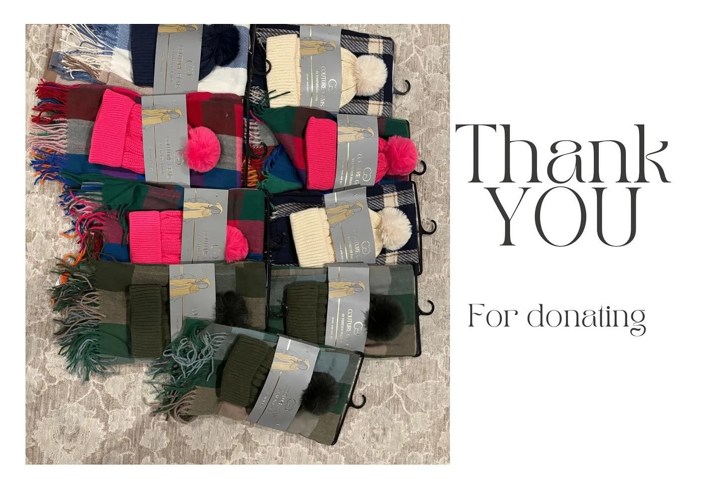 Thank you a beautiful soul who chooses to remain anonymous but so generously gave these gorgeous sets to make thanksgiving beautiful for other women.