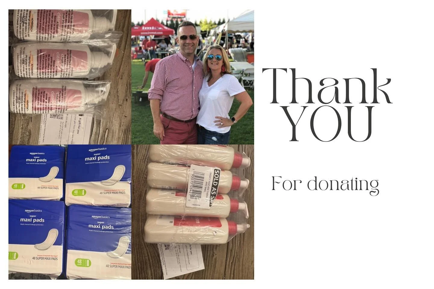 Thank you Stephanie for being so kind and generous- we are so thankful for you ❤️