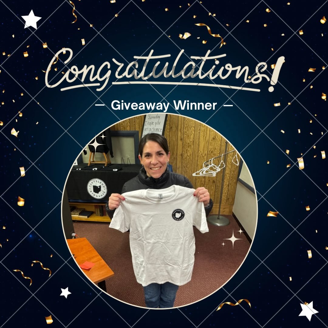 Congratulations to our Volunteers giveaway winner - Erin ❤️