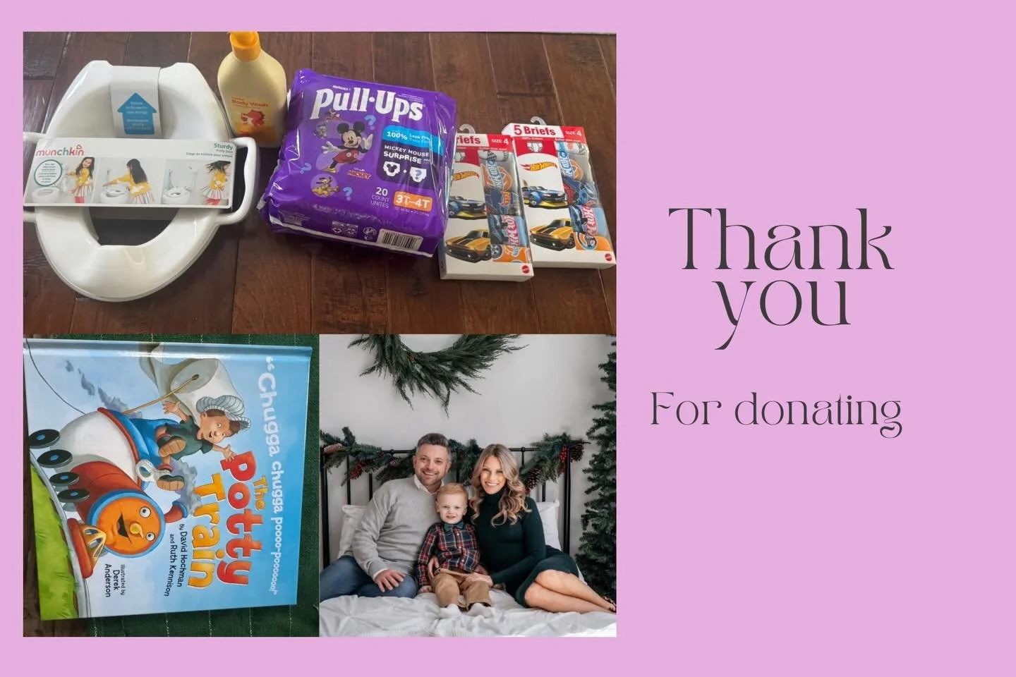 Thank you to the Bishops for donating a toddler kit for a little one in need! What a blessing 💗