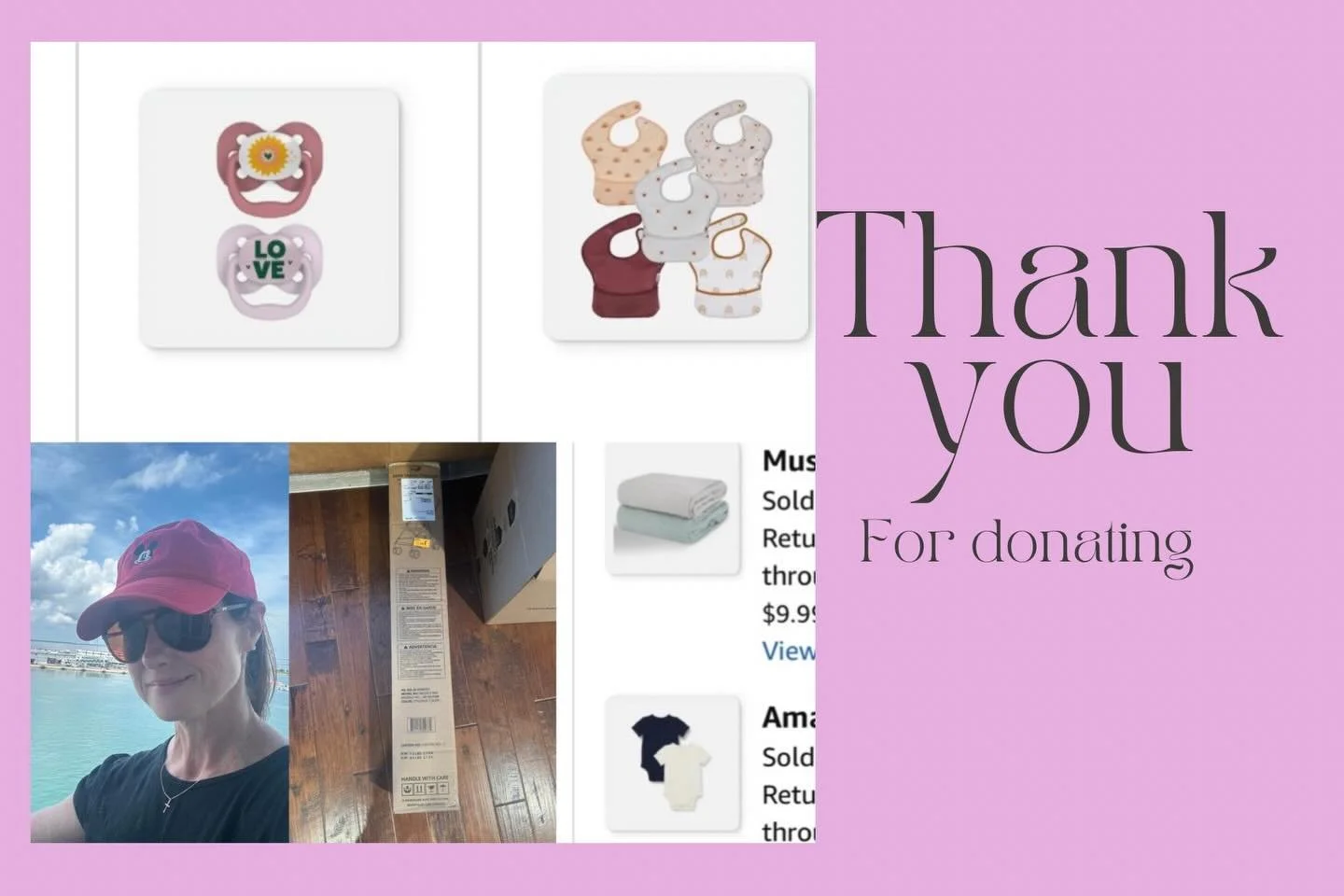 Eileen THANK YOU!!! What a tremendous donation! Thank you for always supporting so many in our area that are fallen on hard times 💗