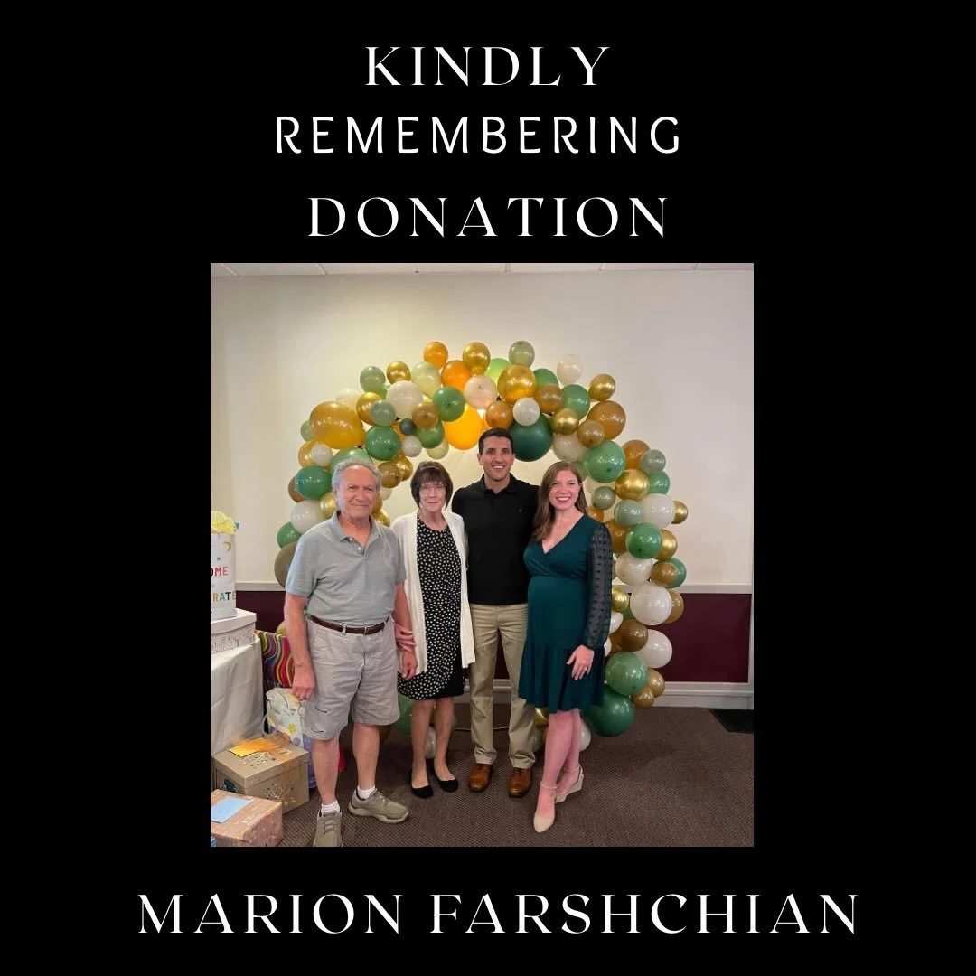 In Loving Memory : Marion  Farshchian Donation from: The Bishops 💗