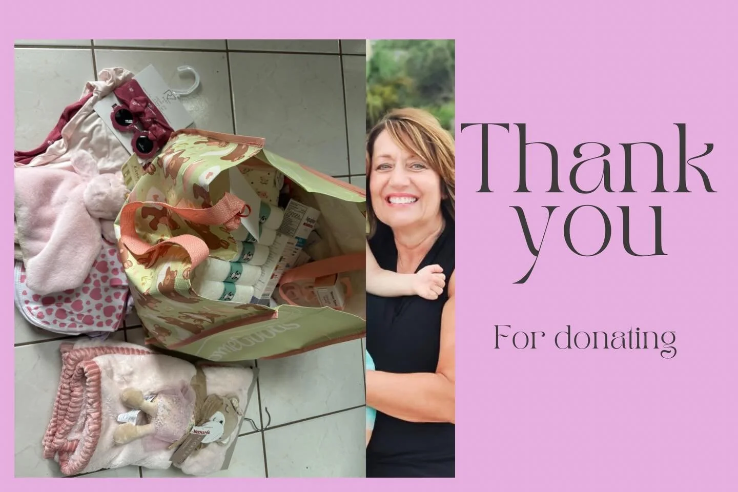 Thank you Peggy for sponsoring an a little baby girl in meed 💗 what a support and blessing you are to so many! 💗