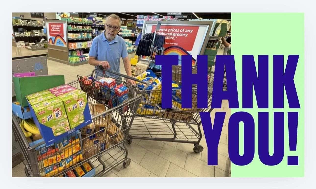 Thank you  to our shopper Freddie we almost ready to hit the streets this weekend ! #streetsupport