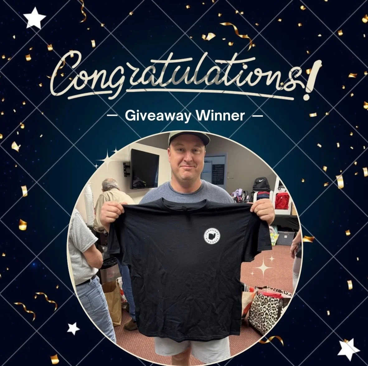 Congratulations to our volunteer giveaway winner Pat! We appreciate your service!