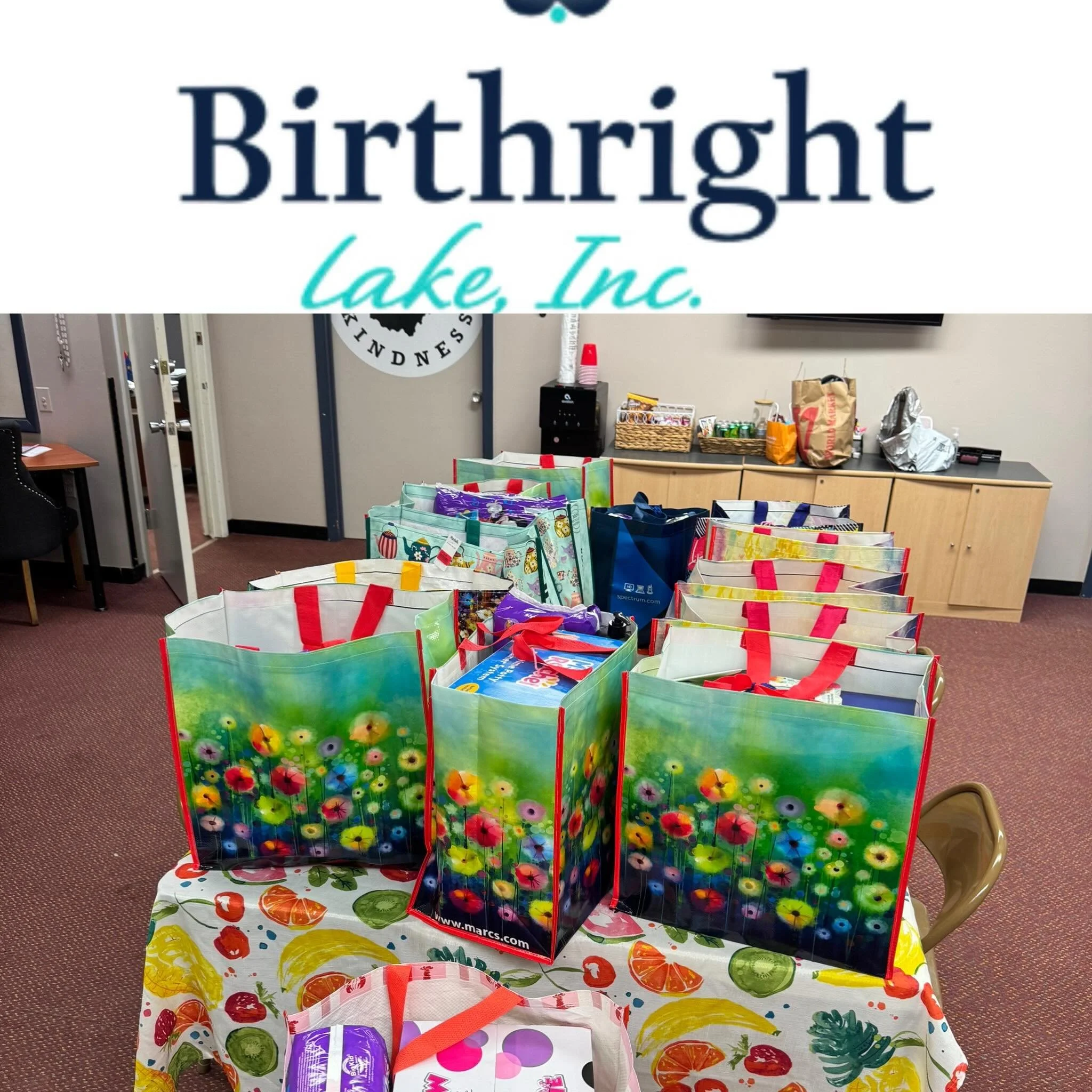 Another 15 Bags of Toddler Kits ($750) delivered to @birthright.lakecounty!  These bags are filled with everything a new toddler mom would to start potty training - including ;potty, pull up ,wipes, 2 packs of underwear, body wash book and note of en