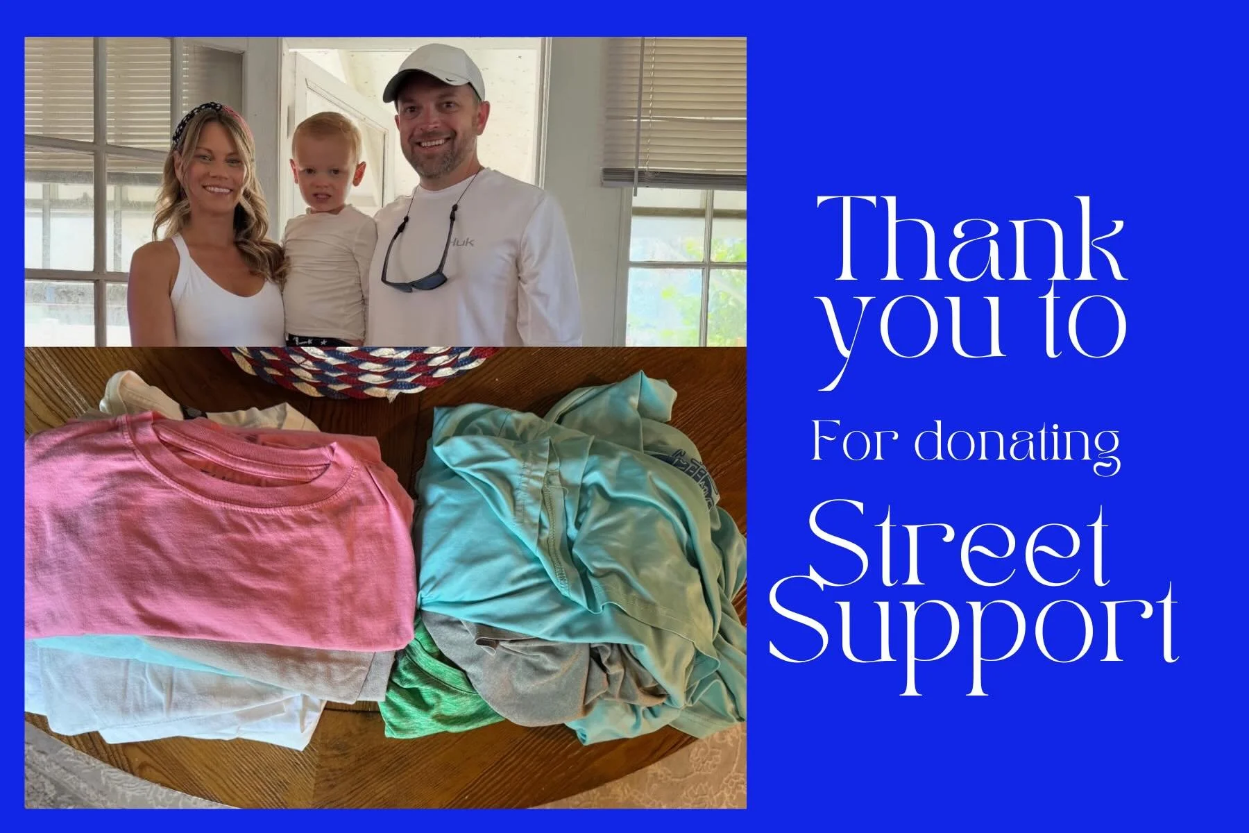 Thank you Bishop family for donating and helping our brothers and sisters in need ❤️