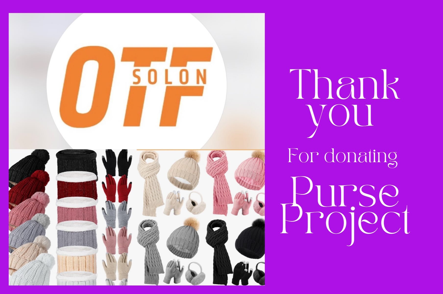 66 women will receive warm hats and gloves this winter thanks to all the Orangetheory members. They came out and donated for the 10 year anniversary. We are beyond grateful that we can keep these women in need warm all winter long.!