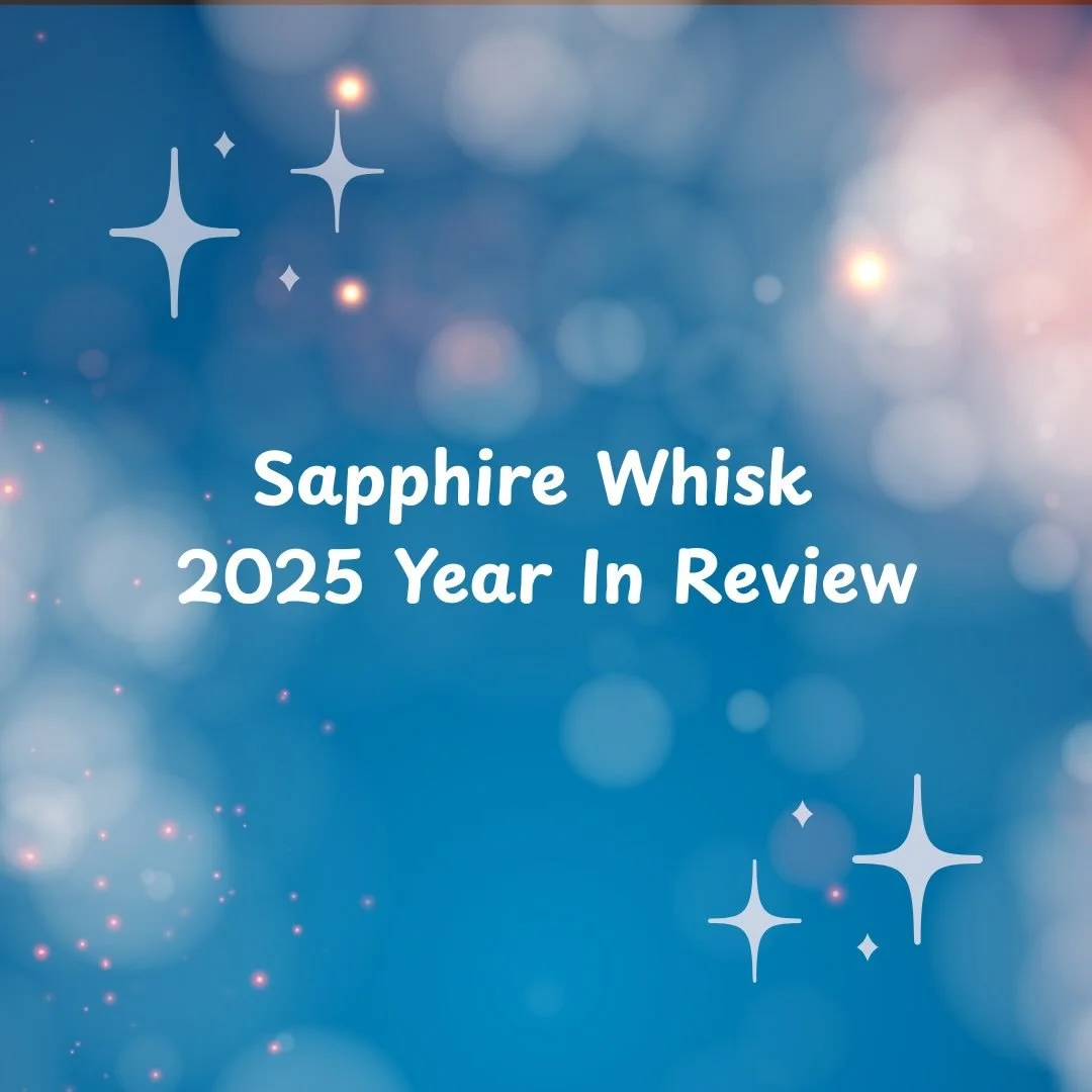Sapphire Whisk | 2025 Year in Review ✨
So many cookies. So many kind messages. So much joy. It&rsquo;s been a year of creativity, cozy flavors, thoughtful details, and so much gratitude.

Thank you for being a part of it. Here&rsquo;s to more joy, co