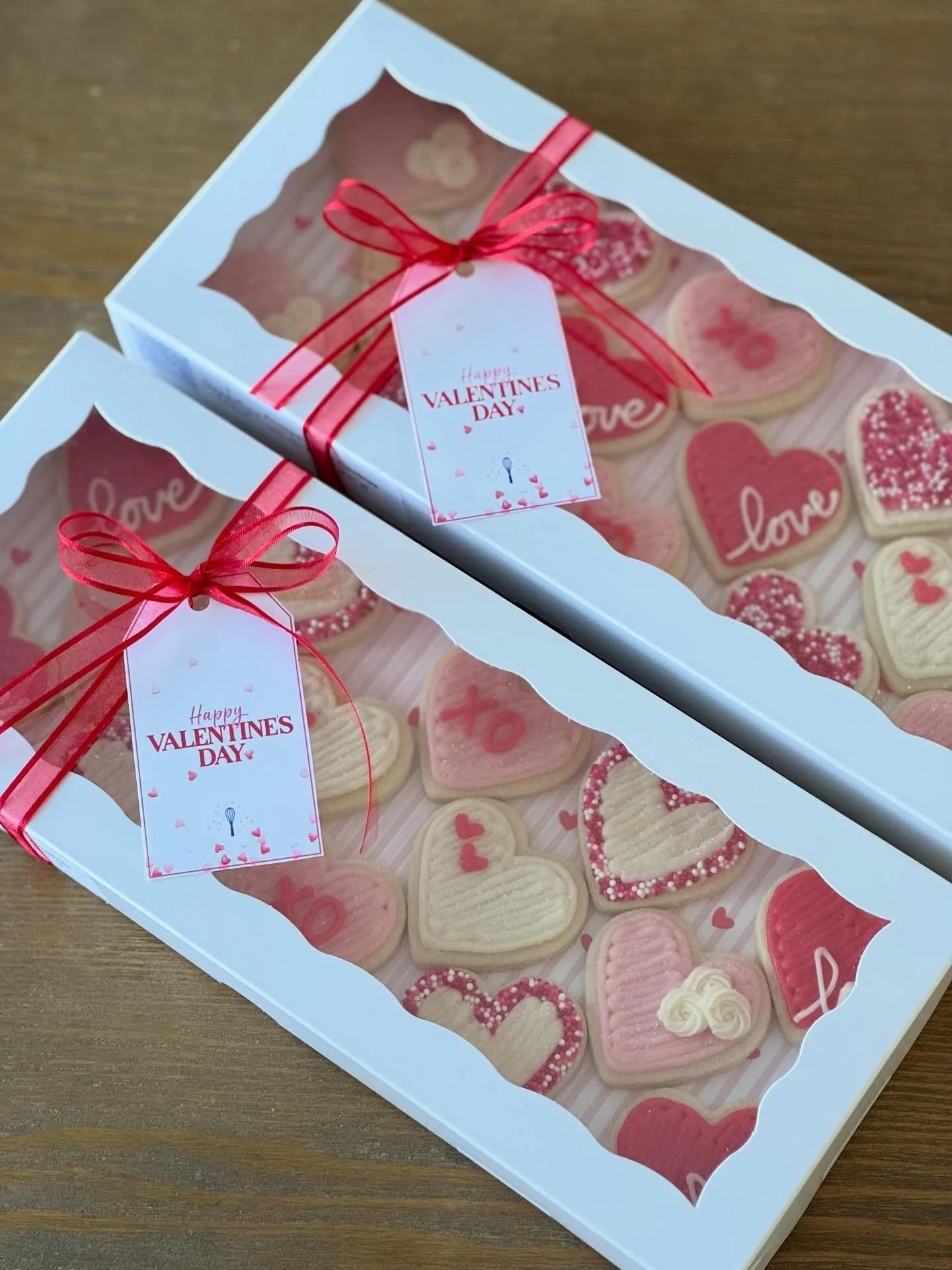 These Valentine&rsquo;s cookie boxes are flying across the country today to surprise someone loved! It&rsquo;s surreal that these cookies get to travel so far to make a difference in someone&rsquo;s day. 

Thank you for letting my cookies be part of 