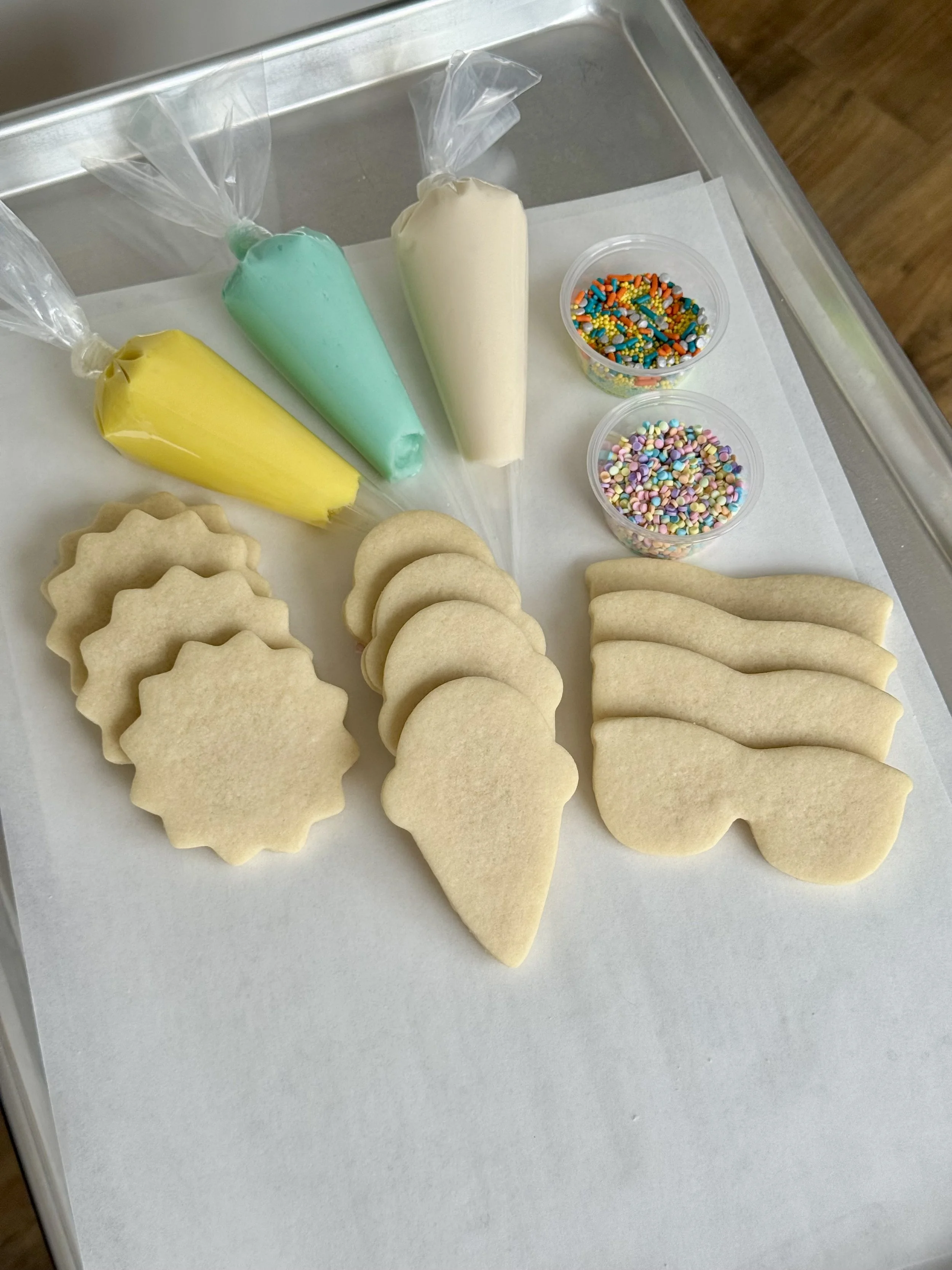 Summer DIY Cookie Decorating Kit