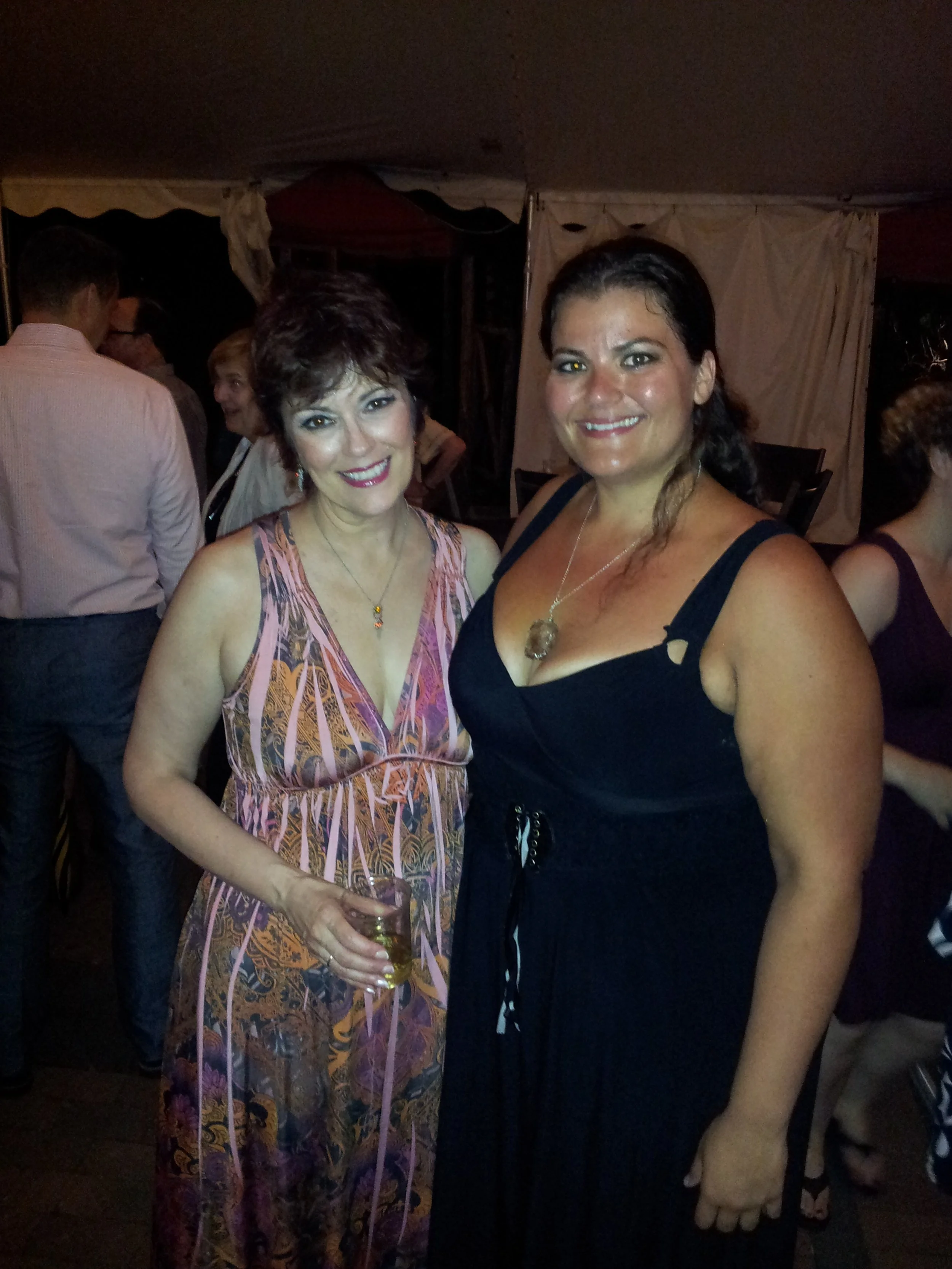 with Jennifer Larmore at Bel Canto at Caramoor