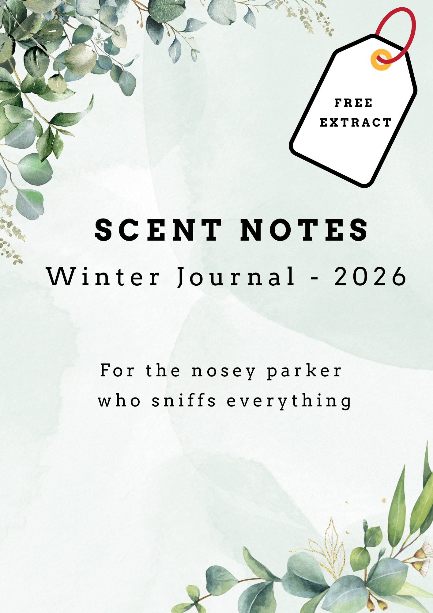 Scent Notes - Winter Journal 2026 - Free Extract