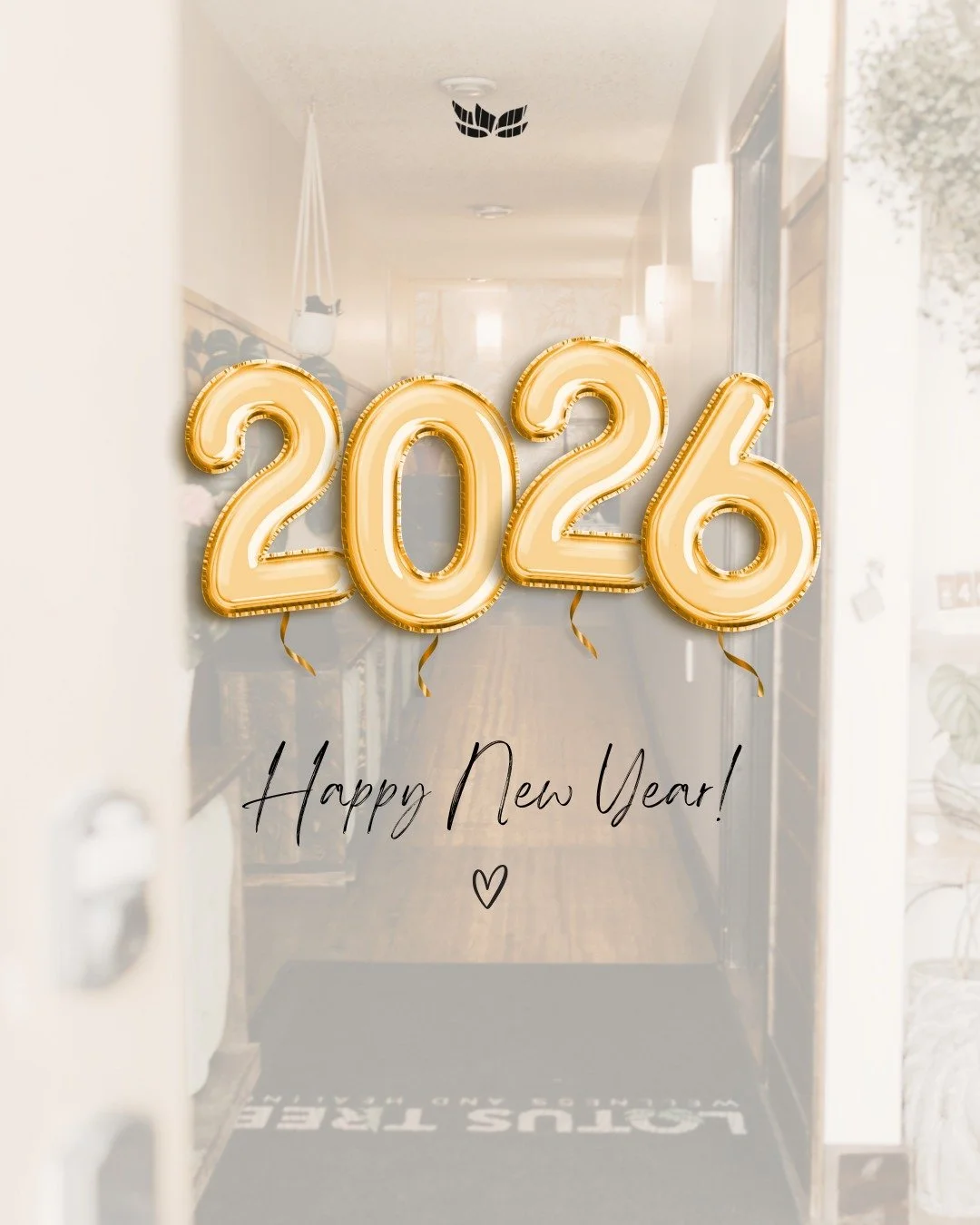 ✨ Happy New Year! ✨
Cheers to fresh starts, healthy habits, and another year of wellness together. Thank you for being part of our Lotus Tree community.