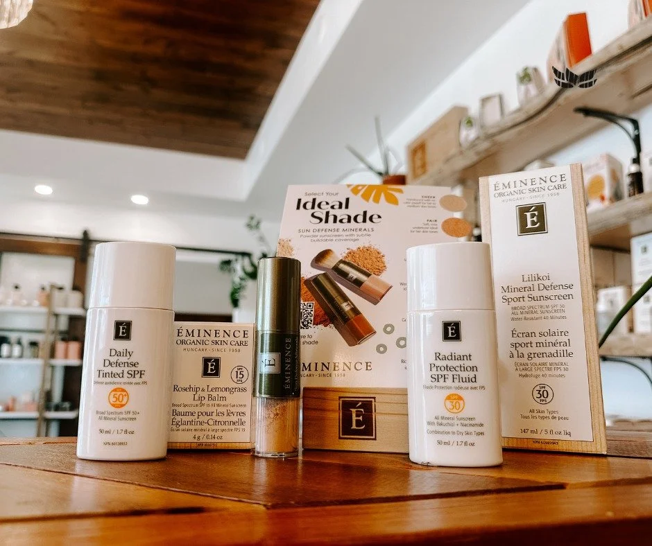 Escaping winter for somewhere sunny? ☀️

Don't forget your SPF! We&rsquo;ve got a wide range of Eminence SPF products to keep your skin protected, glowing, and happy. Swing by the boutique before you go to stock up!