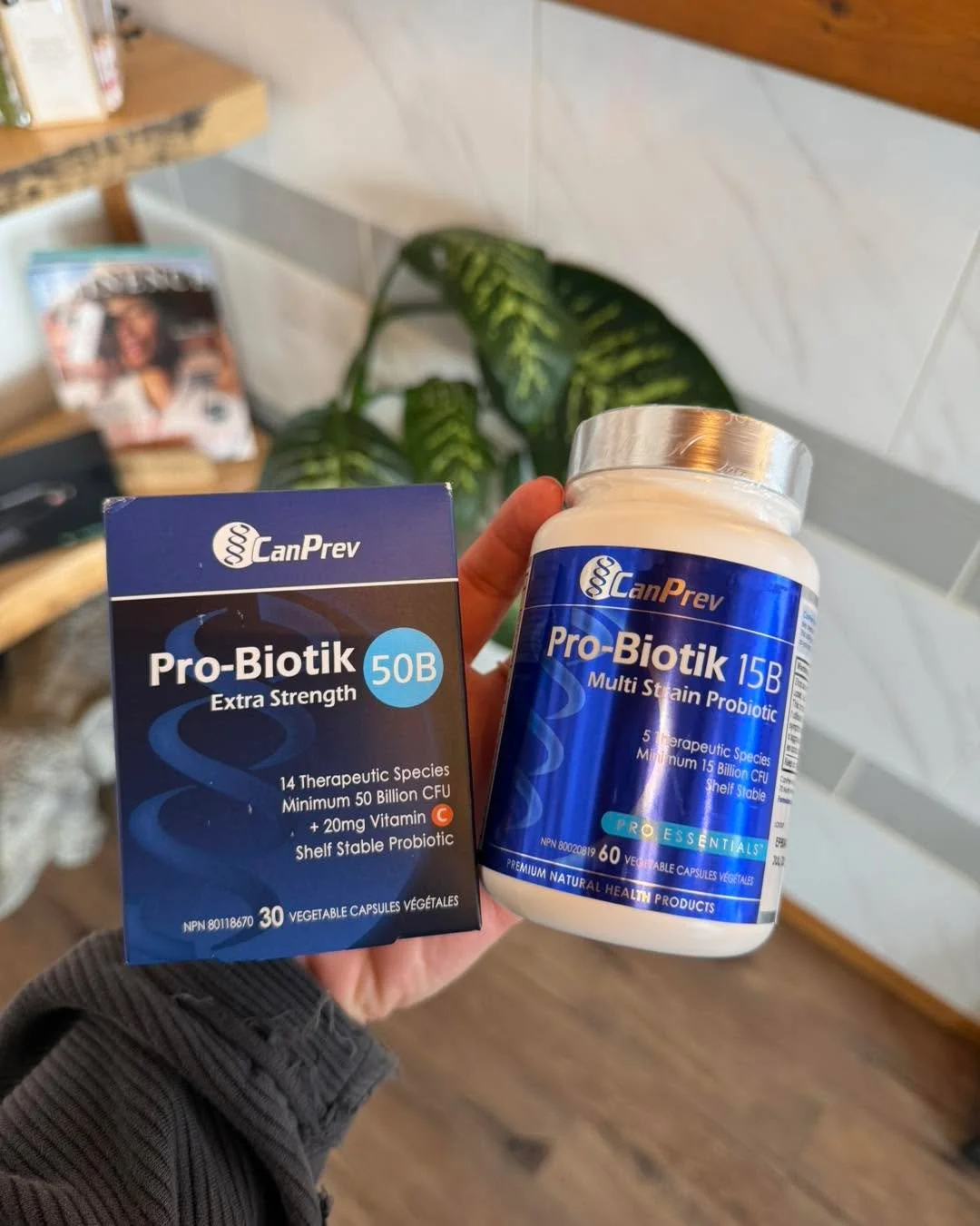 Your gut does more than you think 🤍

Here&rsquo;s our probiotic lineup: CanPrev Pro-Biotic 15B + CanPrev Pro-Biotic 50B.

✨ 15B &ndash; A great daily maintenance option to support digestion, reduce bloating, and help keep your gut balanced.
✨ 50B &n