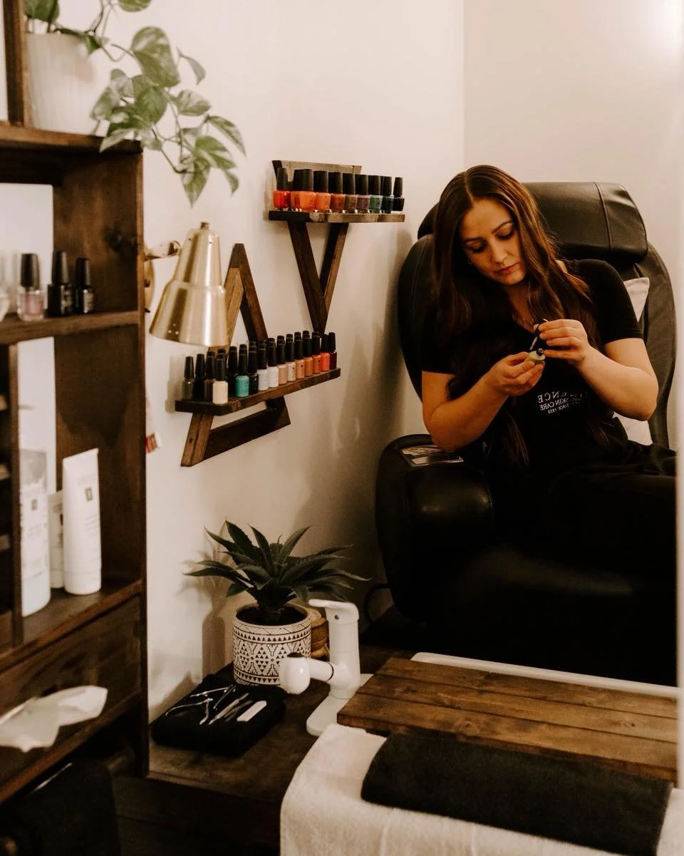 ReAnna is here the last two Fridays of every month ✨

If you&rsquo;ve been thinking about booking a pedicure or treating yourself to an Eminence facial, this is your sign to pre-book! Her spots fill up quickly, and we&rsquo;d hate for you to miss out