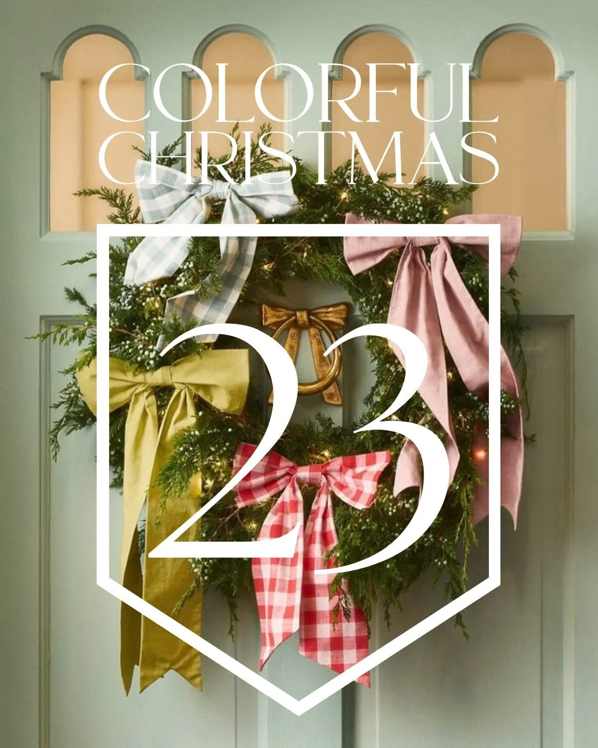 Where are you opening gifts this year? A cozy and colorful living room is always a good idea! It&rsquo;s Christmas eve eve! 

Merry Christmas, everyone, from Haven Interiors &amp; Co. 

#blessed #colorfulchristmas #adventcalendar #smallbusiness #love