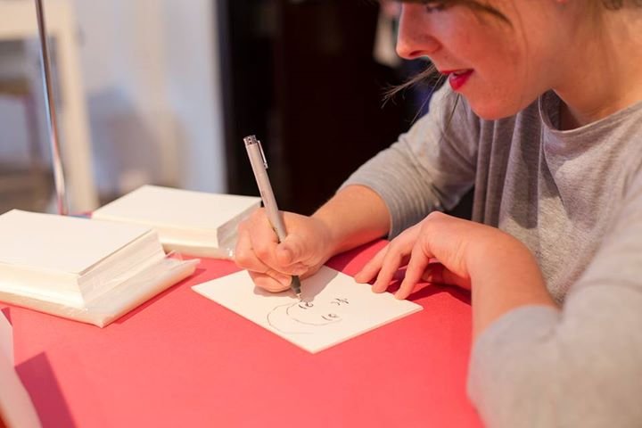 photo of a woman illustrating