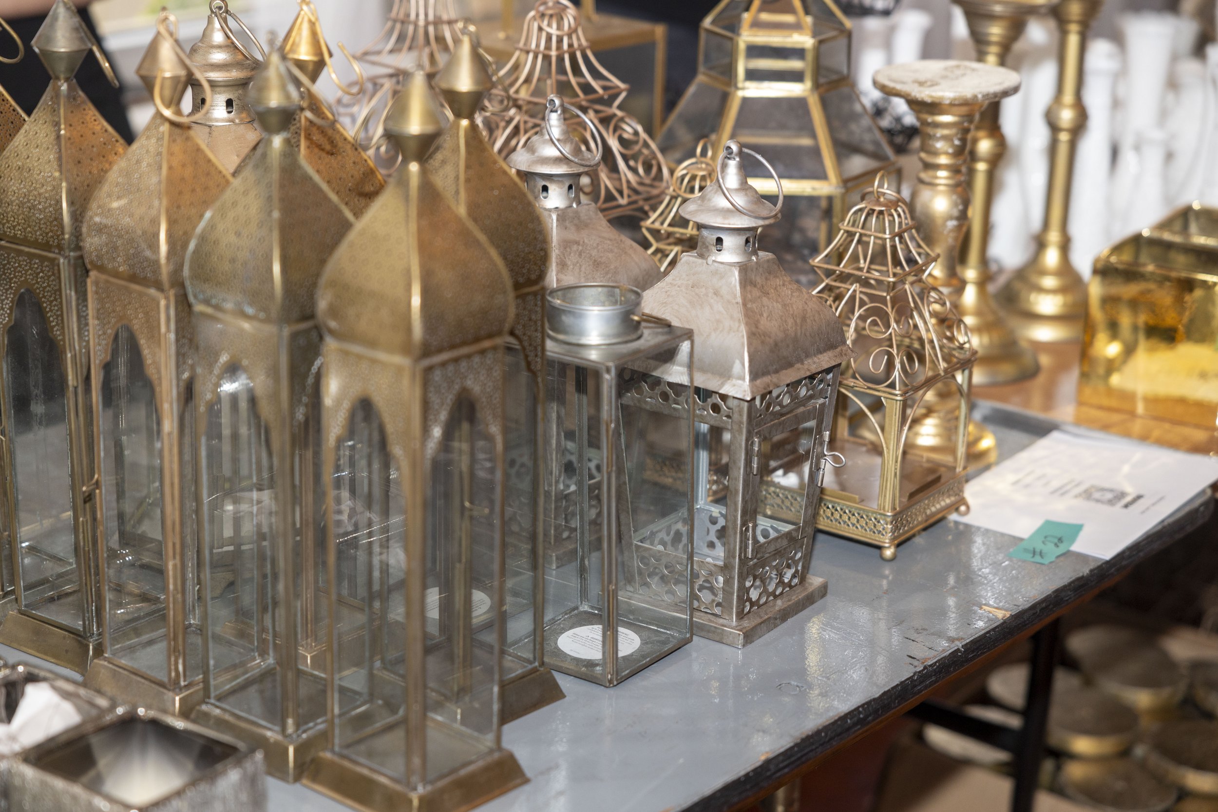 Wedding lanterns for resale, hosted at Loft on Lake, an affordable wedding venue in Chicago