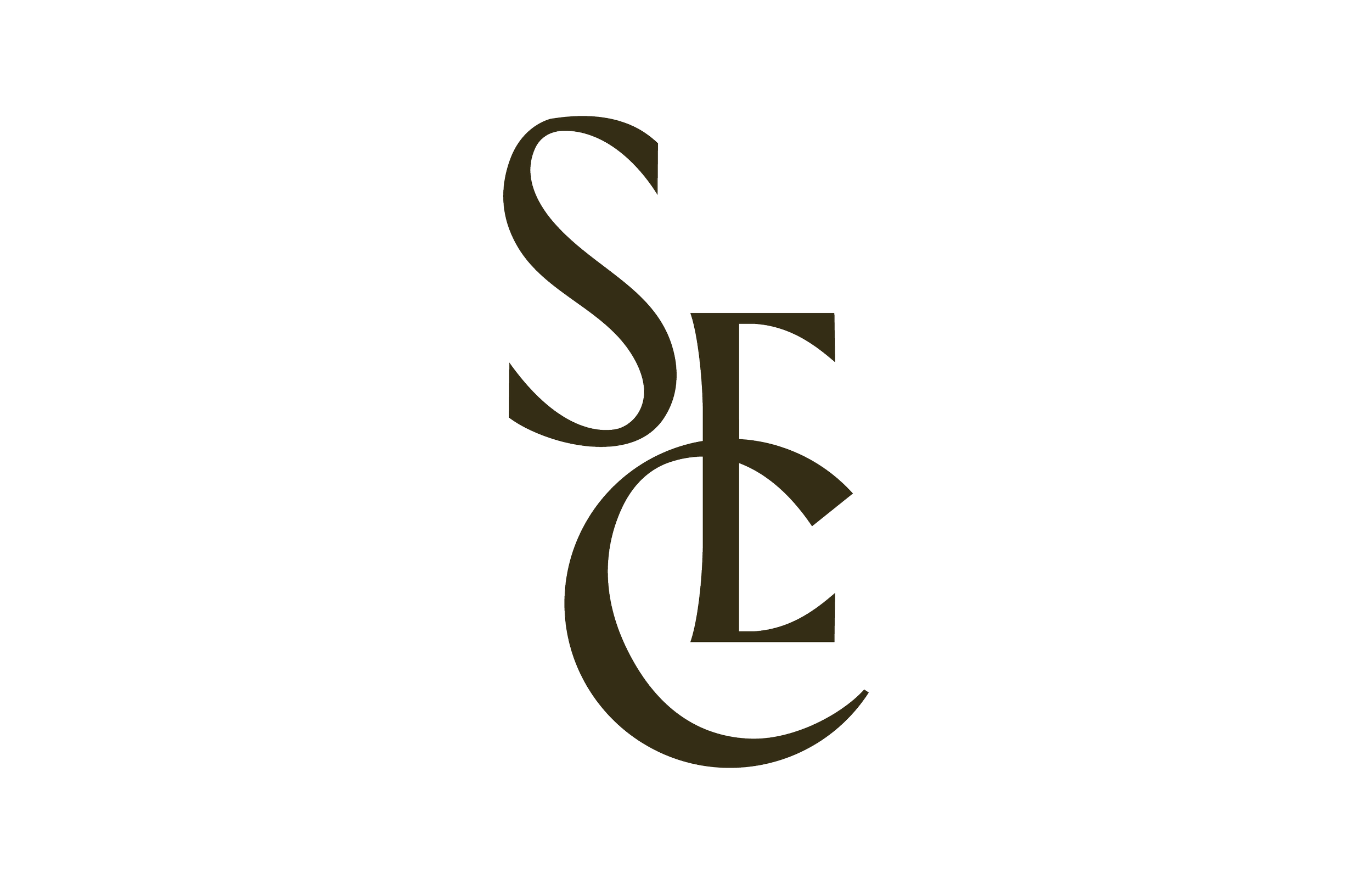 The letters SEC to demonstrate the acronym for this non-profit  organization.