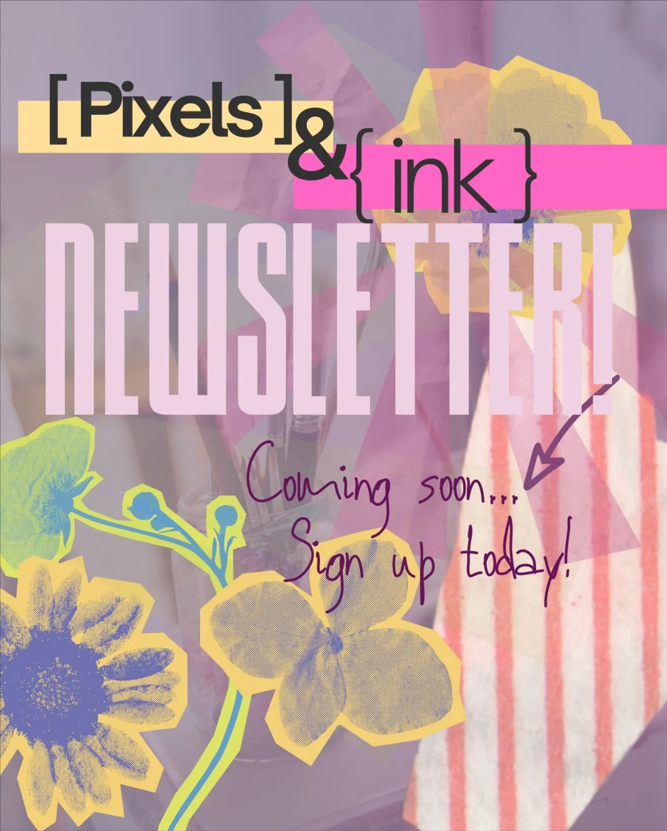 New website!  New newsletter!  Ill be doing a monthly inspo and updates newsletter so sign up today and join the fun. Keep your eyes peeled for a new online shop too 👀 link to sign up in bio!