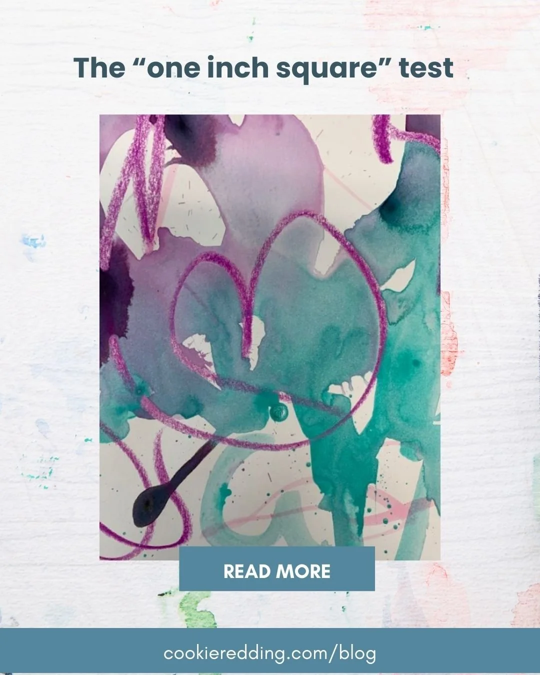 The “one square inch” test