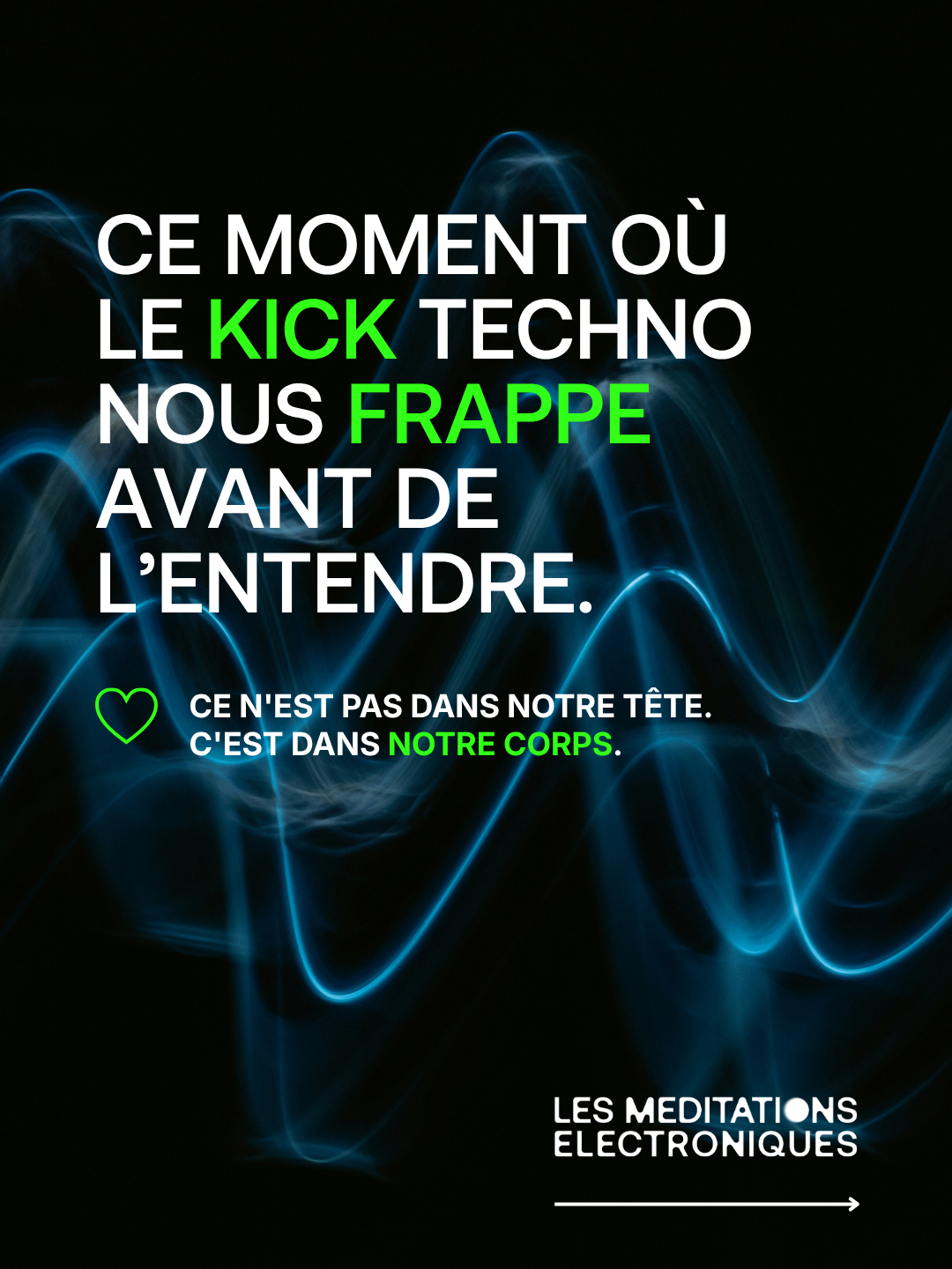 Aperçu d'un article de recherches Les Méditations électroniques sur la matière du son, l'acoustique et la vibration du son pour mieux comprendre nos ressentis en méditation sur de la musique techno.