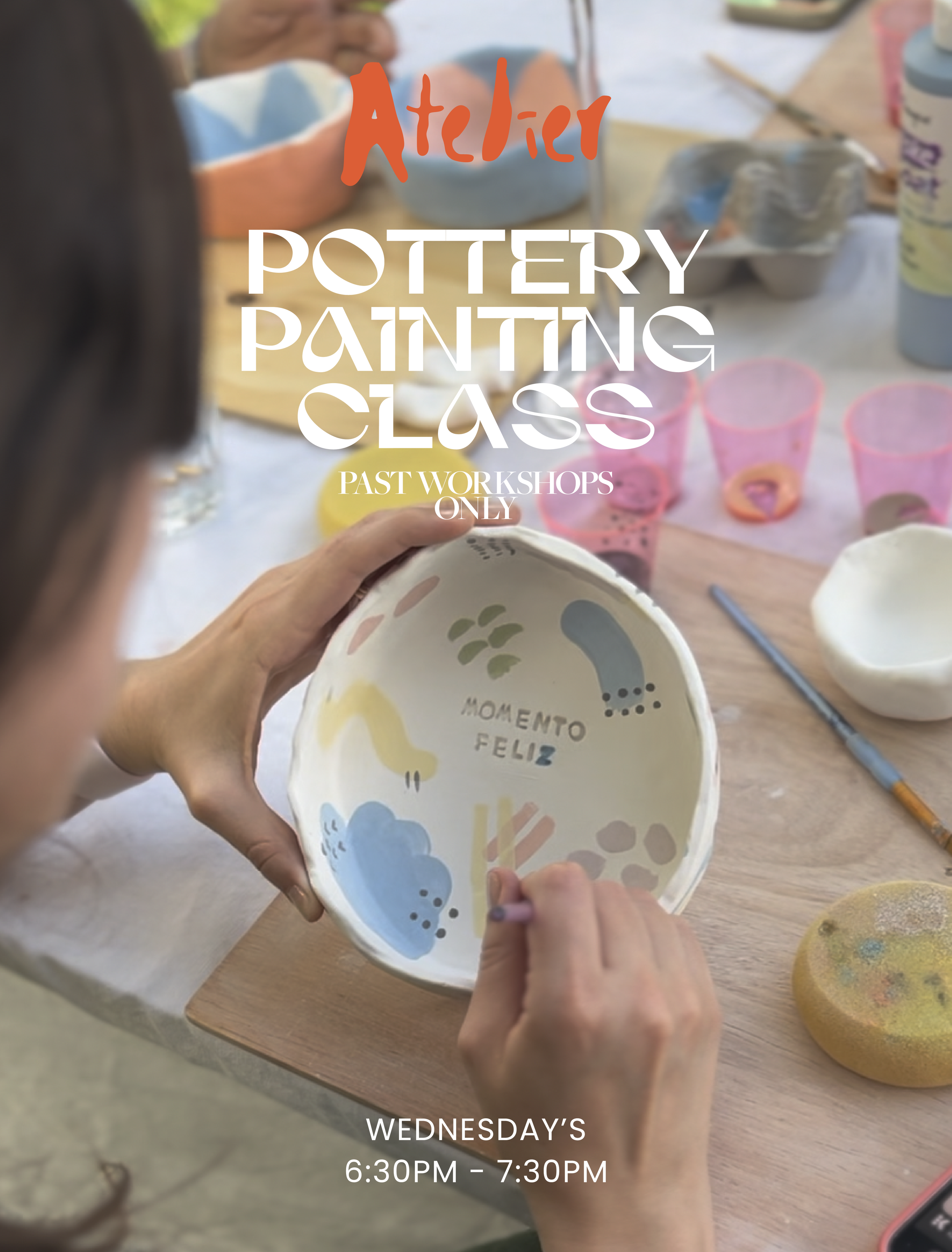 One Time Pottery Painting Class - Only for previous Participants