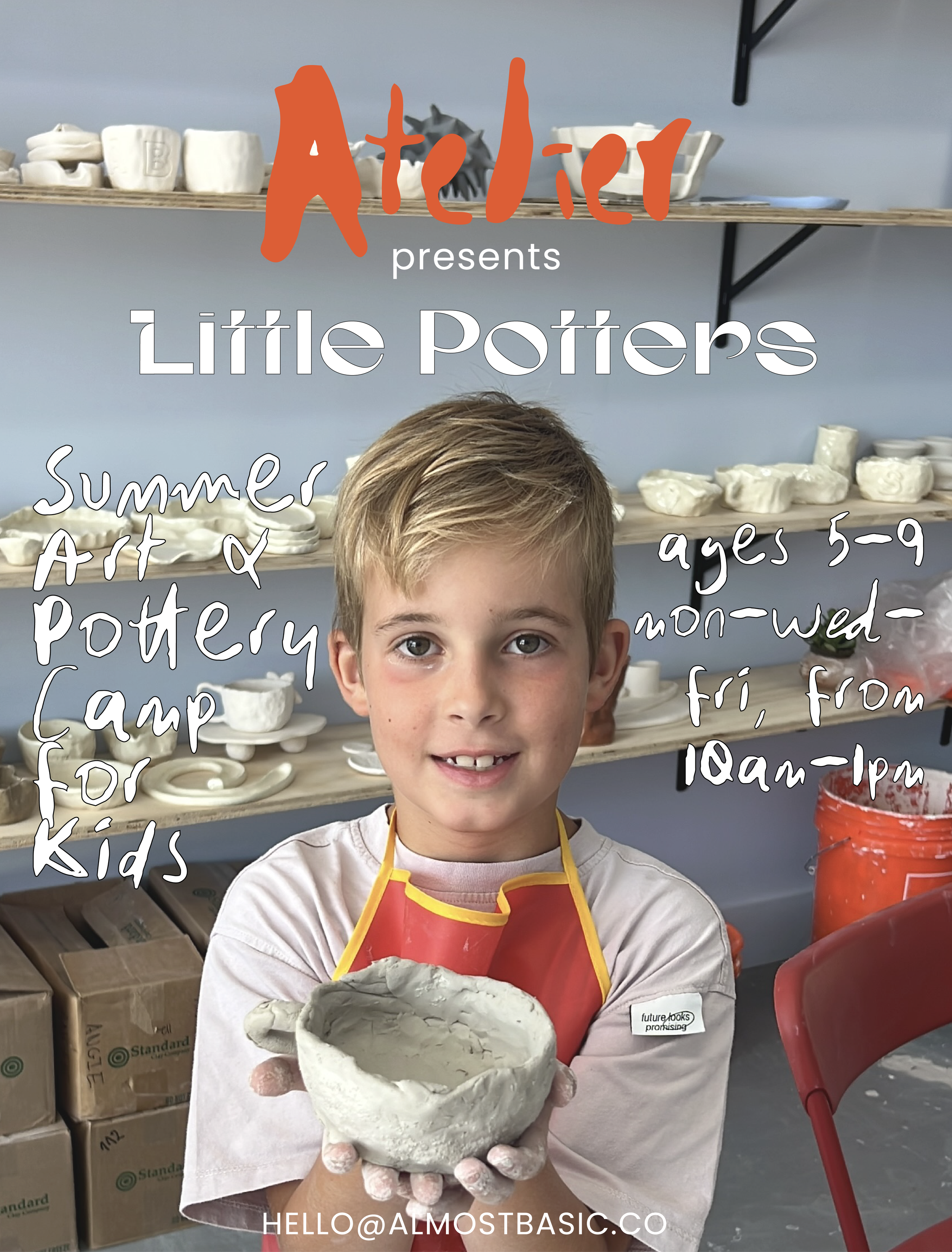 Little Potters — Weekly Enrollment | A Summer Art & Pottery Camp for Kids · Ages 5–9 · Miami - SUMMER CAMP EDITIONS