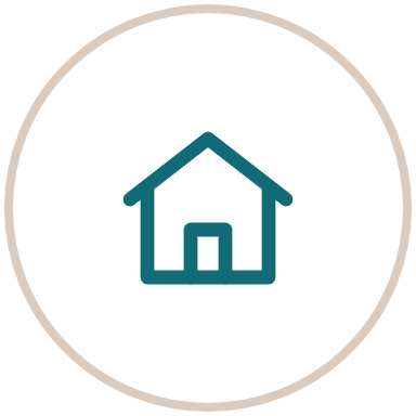 House icon representing buying a home