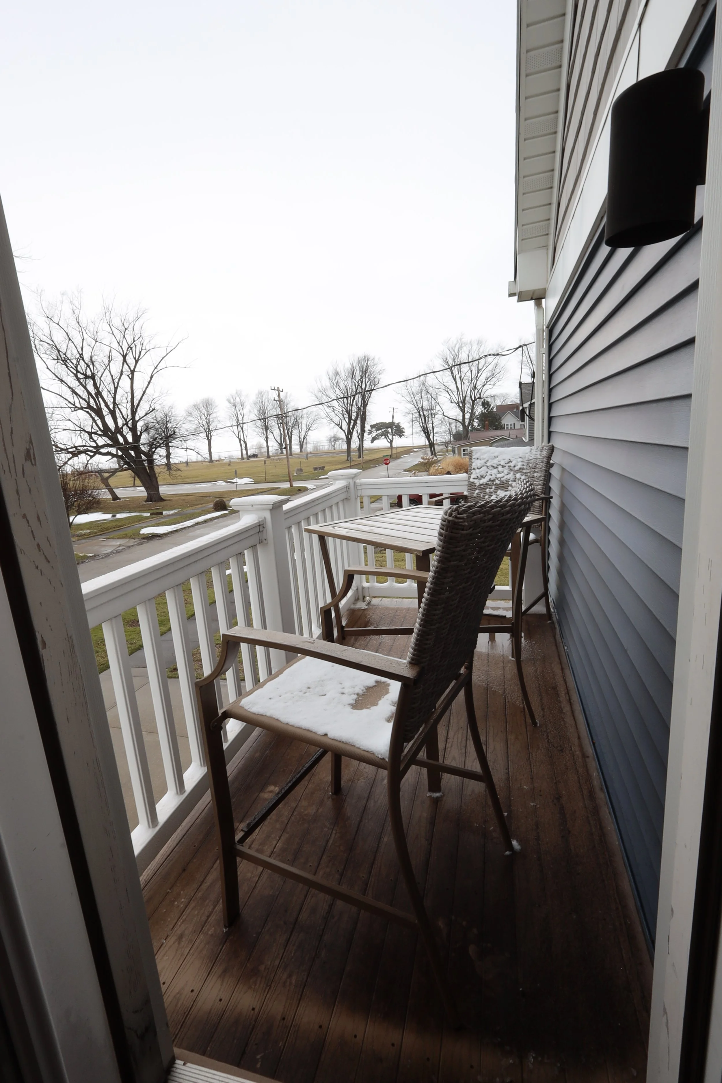 Second floor deck for 2