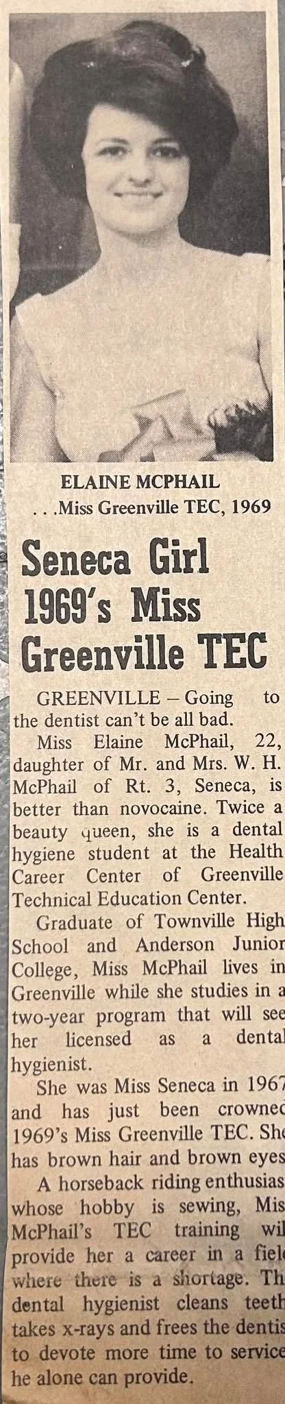 1968 Elaine McPhail pageant