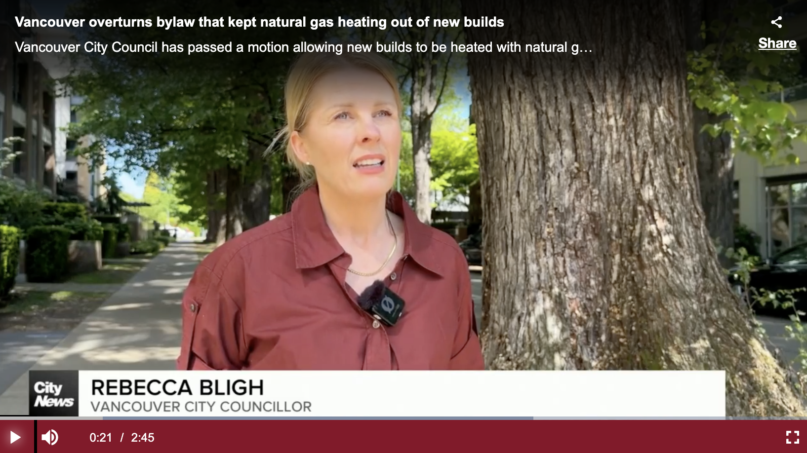 Vancouver City Council has passed a motion allowing new builds to be heated with natural gas “It is misleading…”